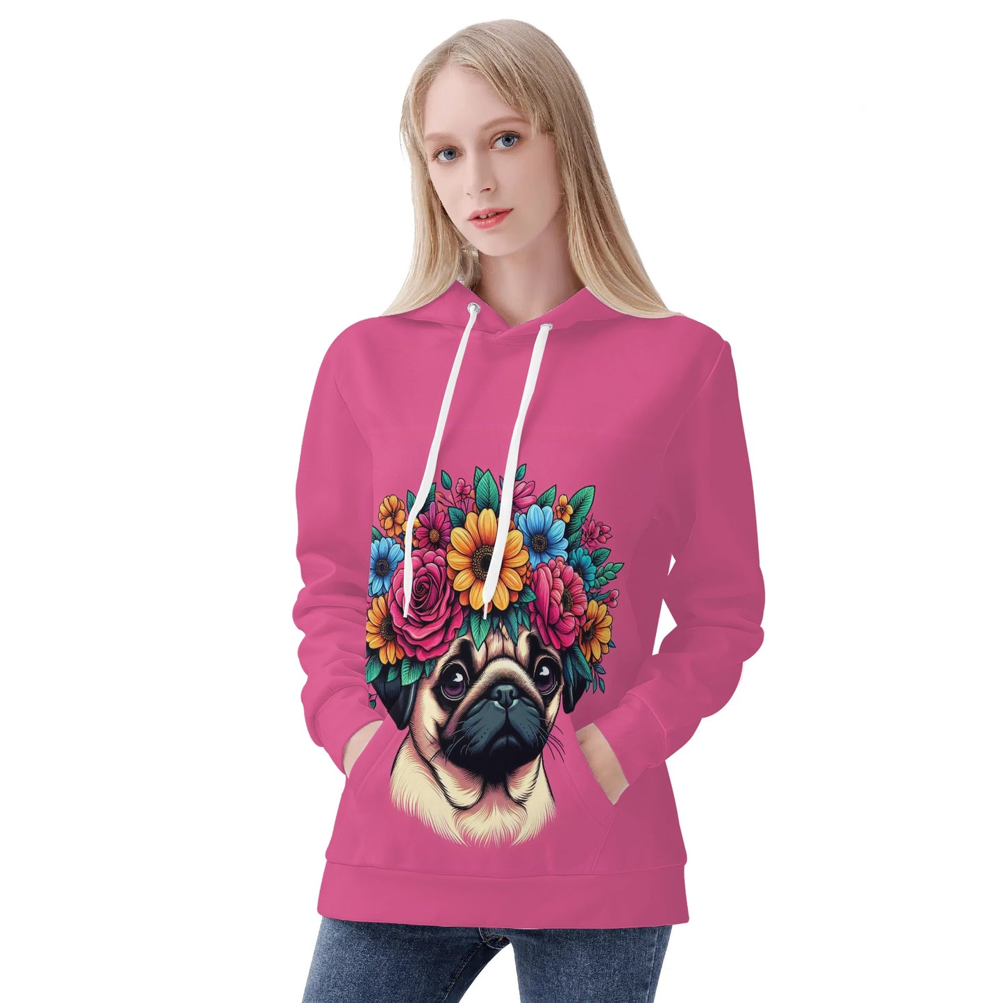 Norah- All Over Print Hoodie