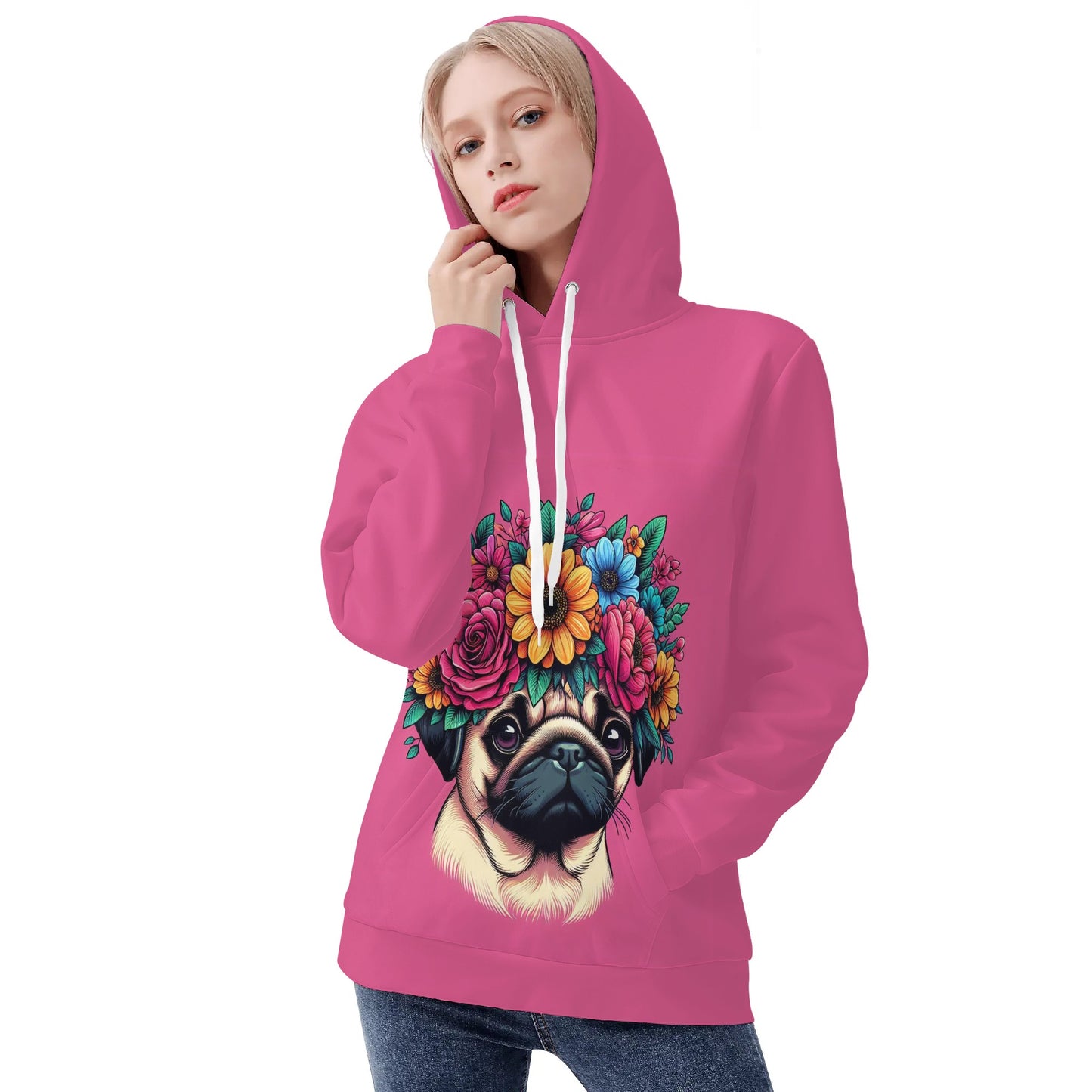 Norah- All Over Print Hoodie