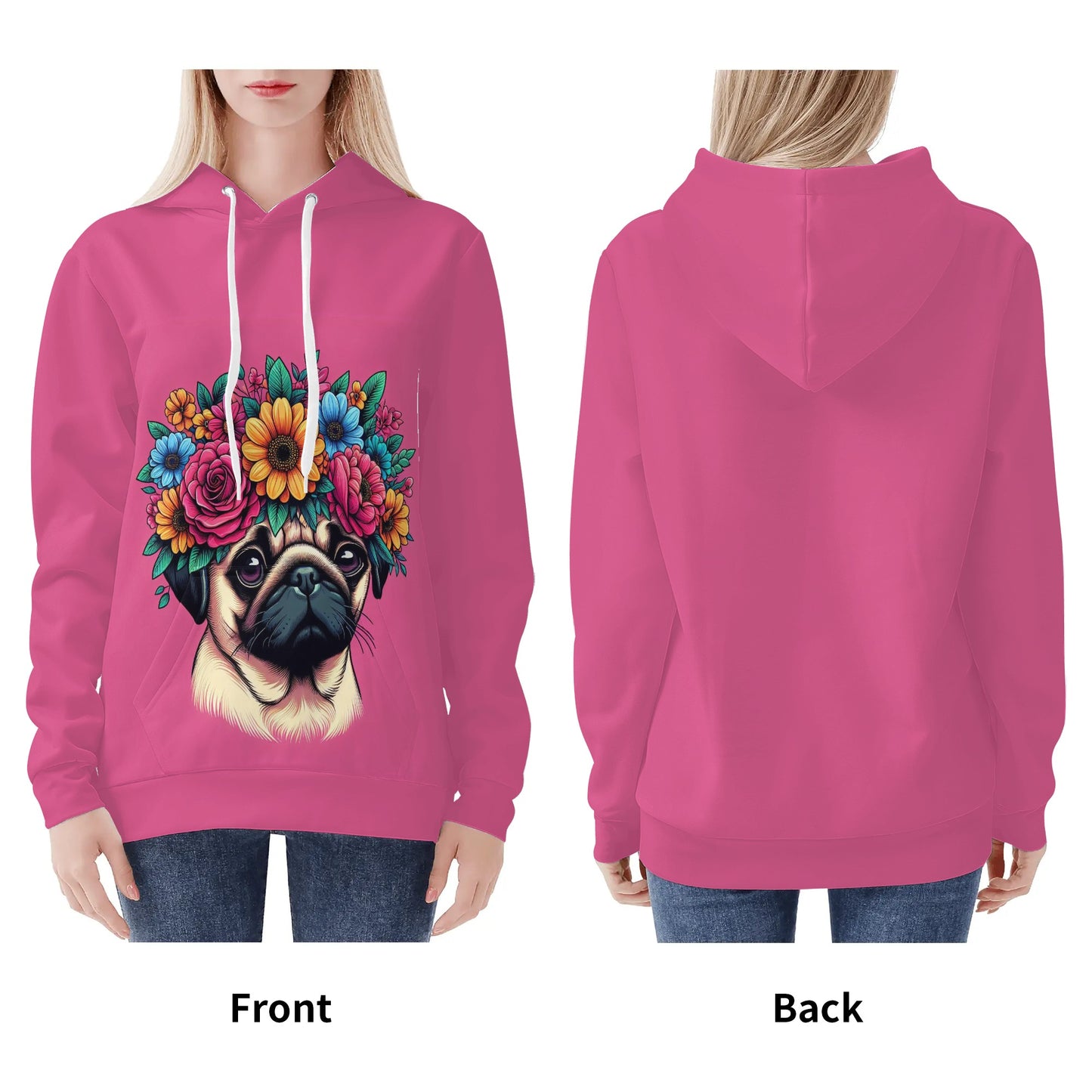 Norah- All Over Print Hoodie