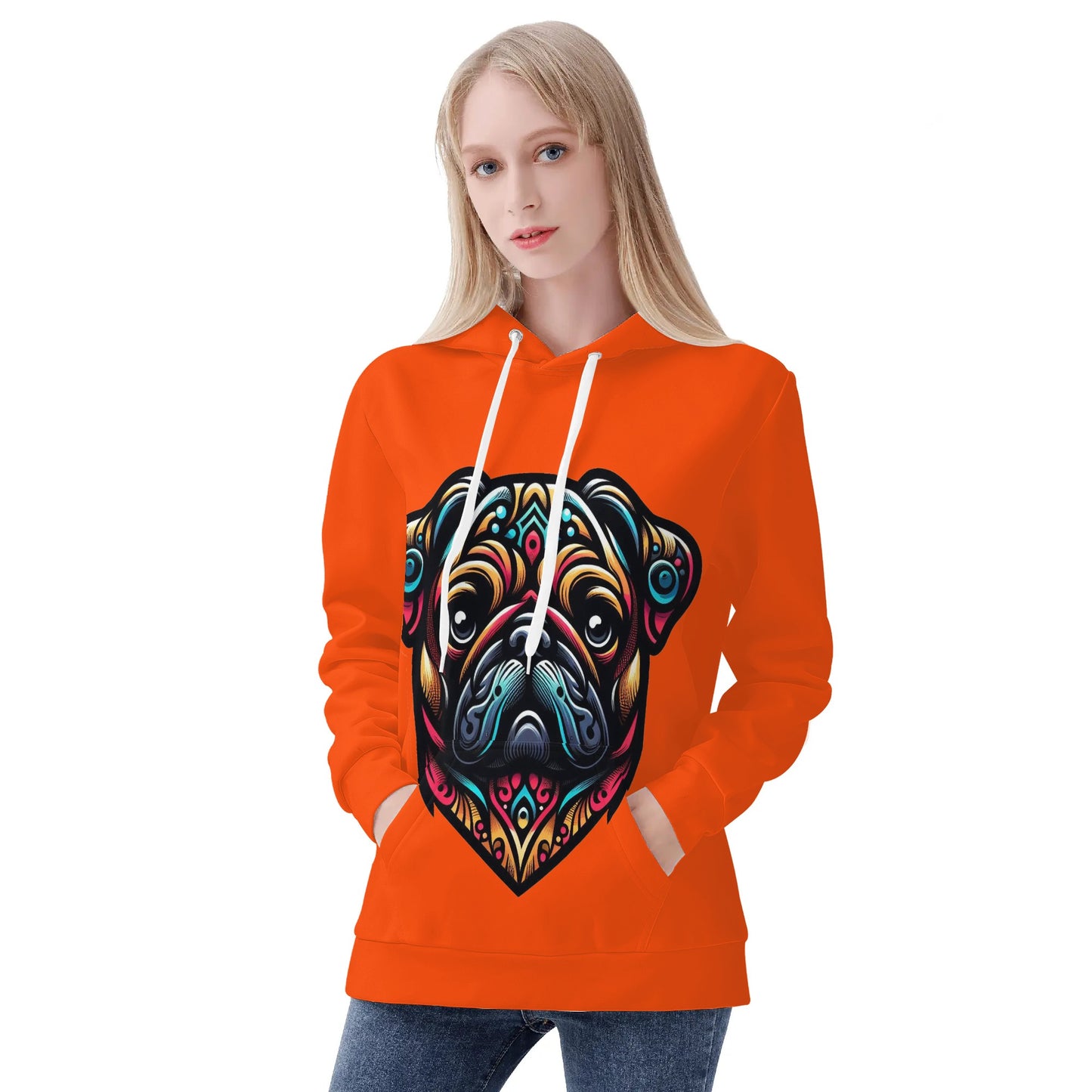 Flora- All Over Print Hoodie