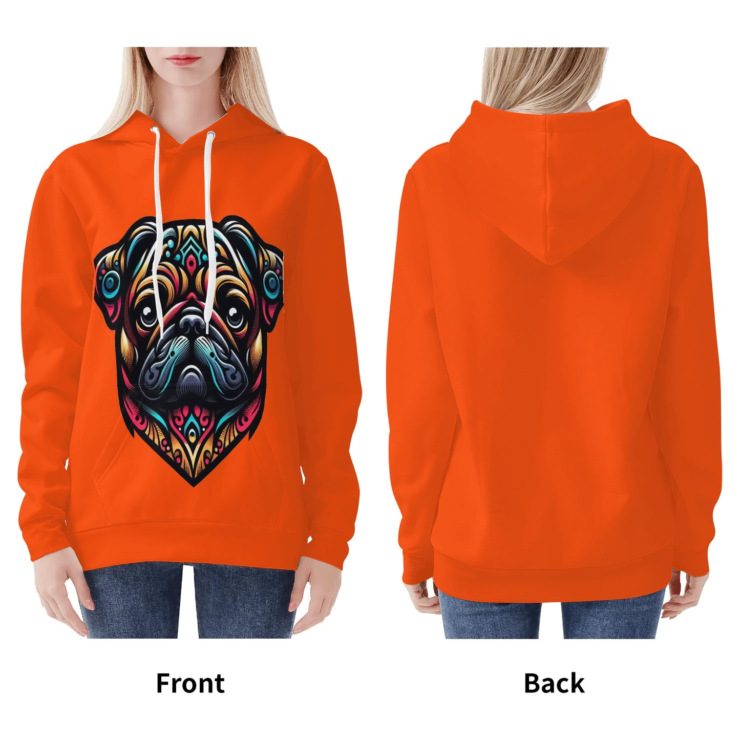 Flora- All Over Print Hoodie