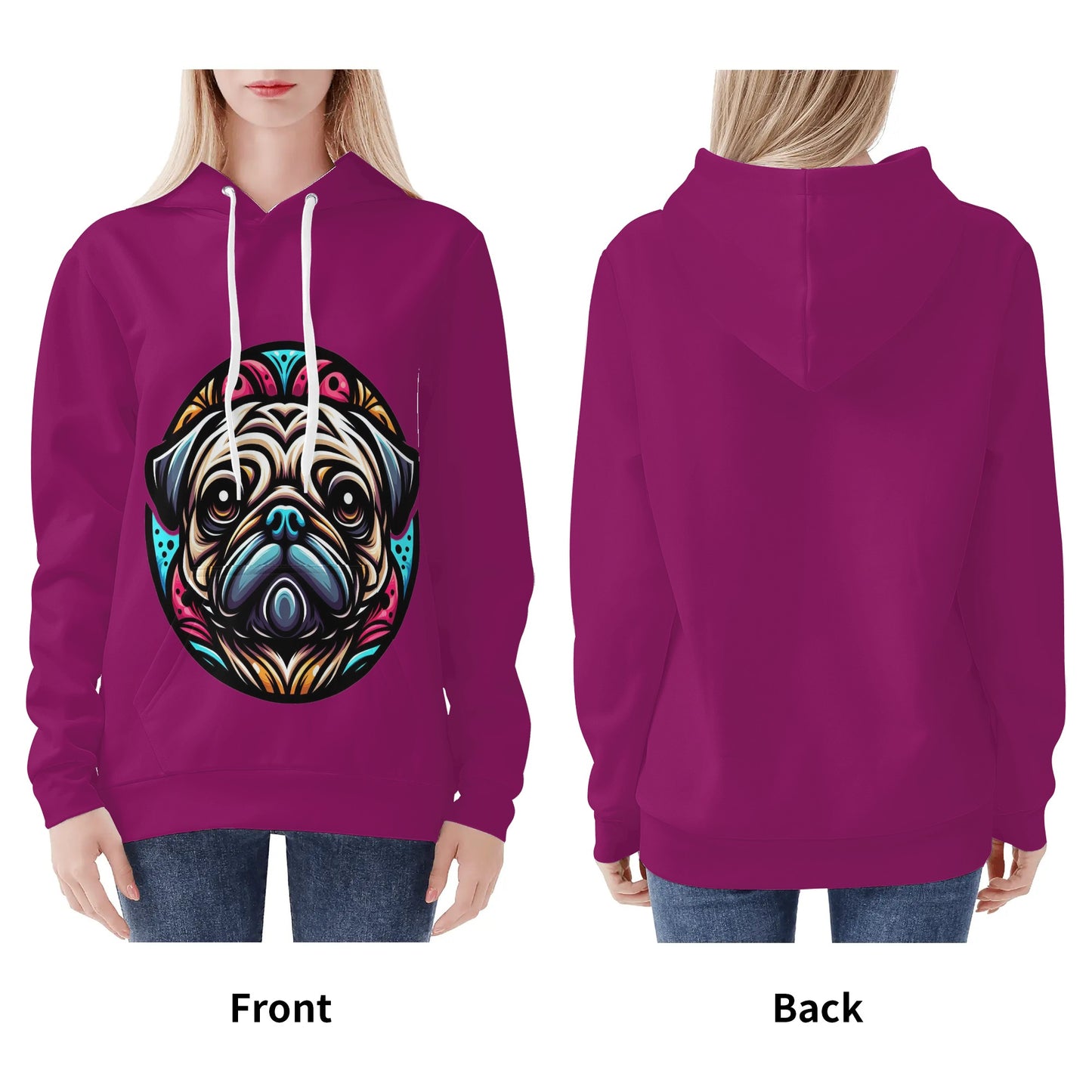 Fern - All Over Print Hoodie