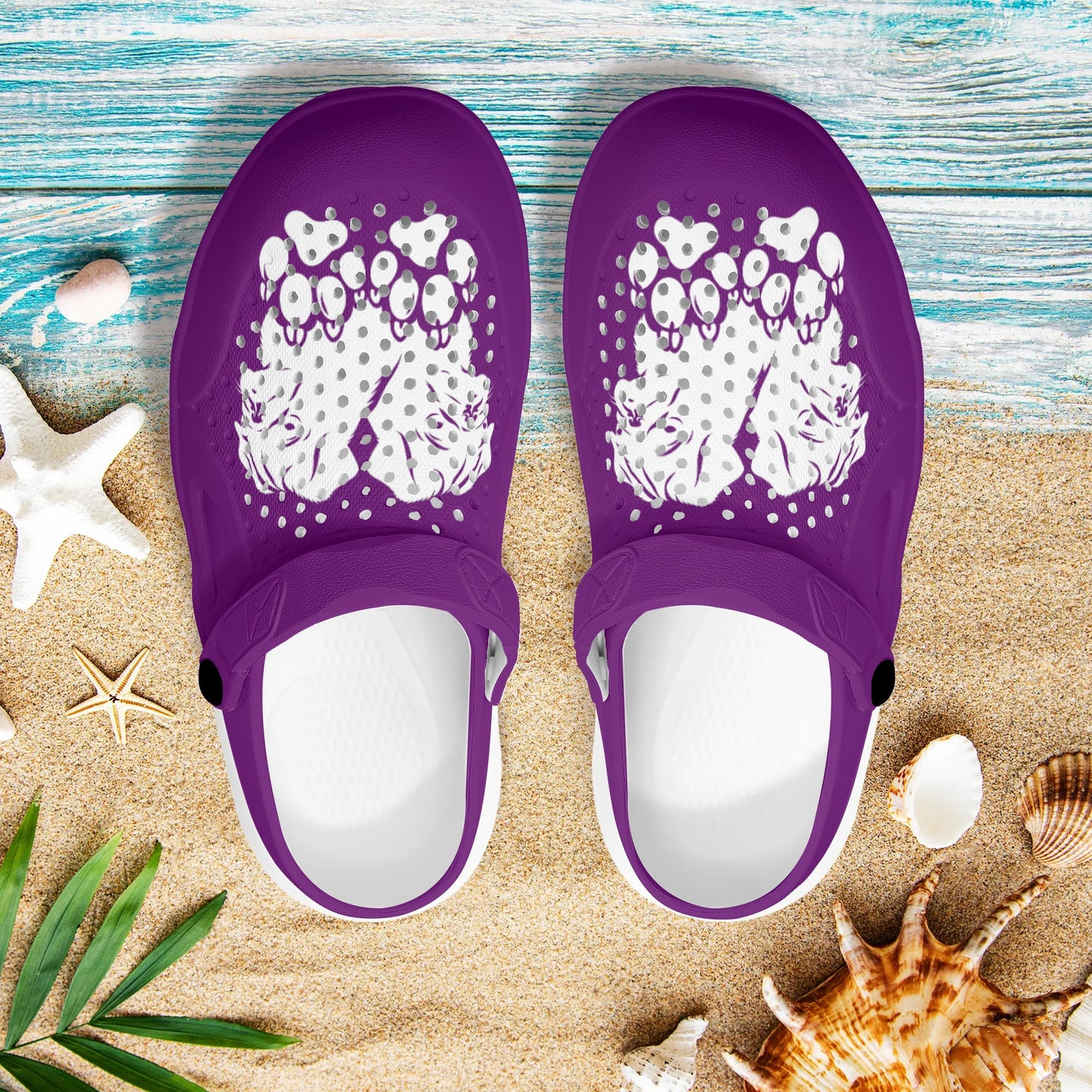 Riley - Summer Hollow Out Clogs