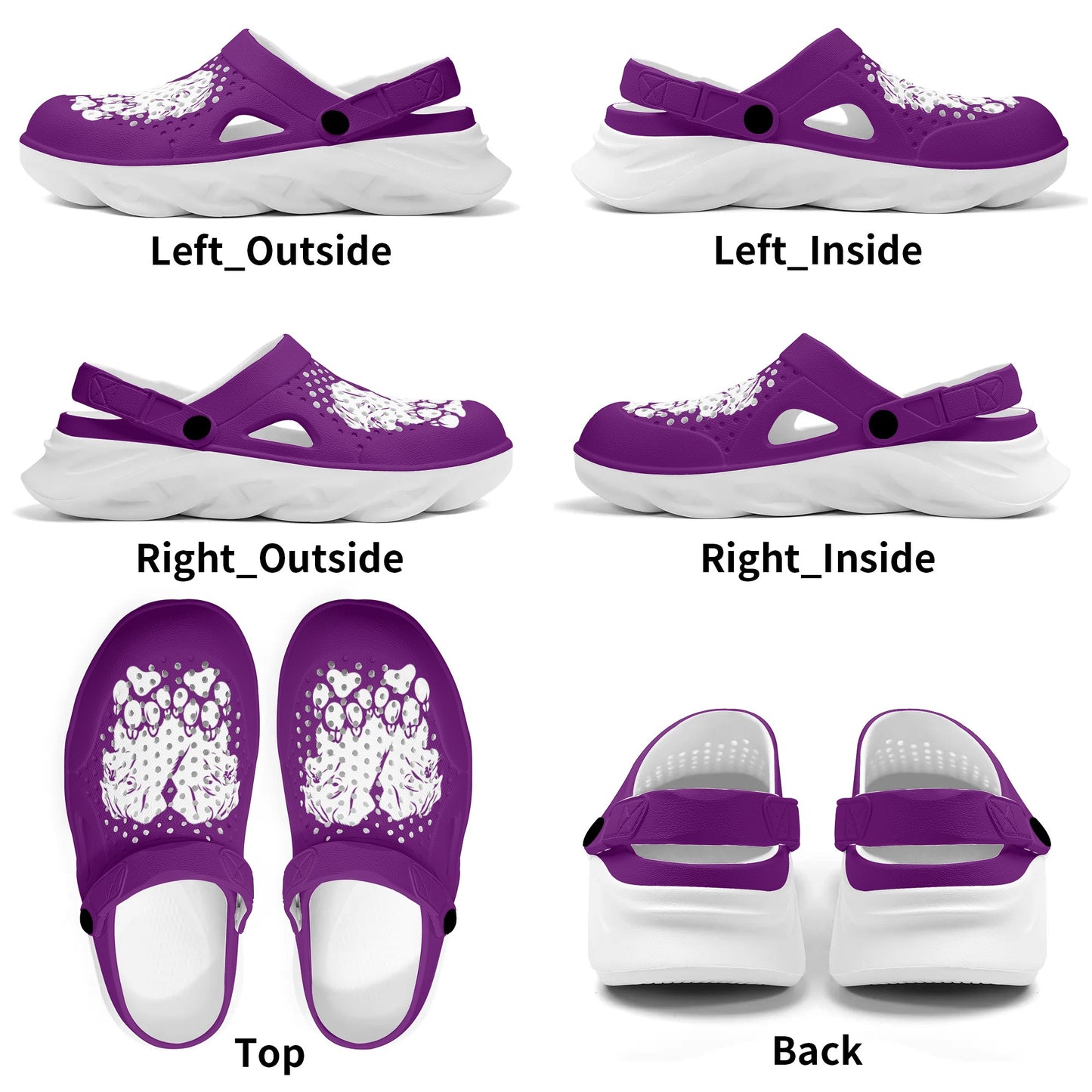 Riley - Summer Hollow Out Clogs