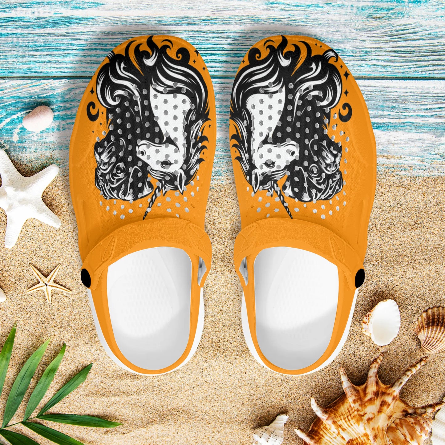 Paisley - Summer Hollow Out Clogs