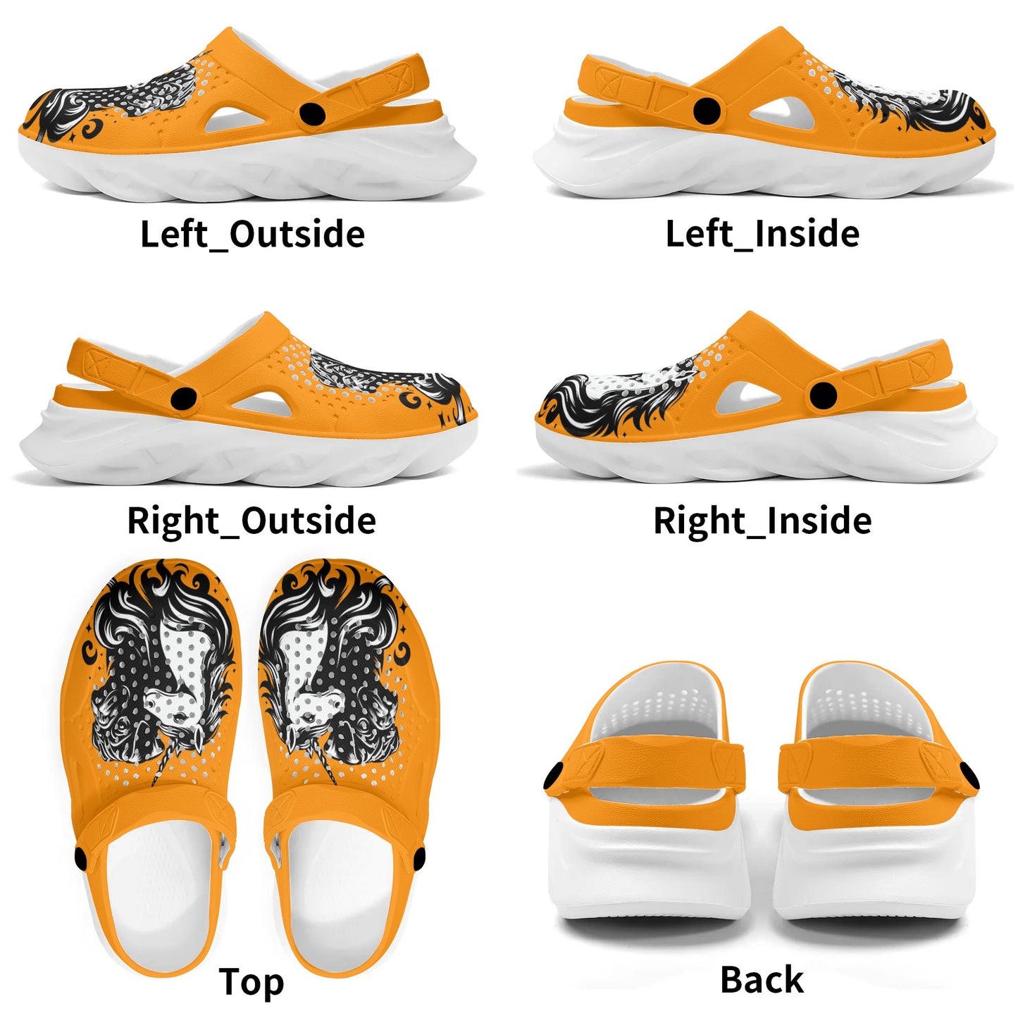 Paisley - Summer Hollow Out Clogs
