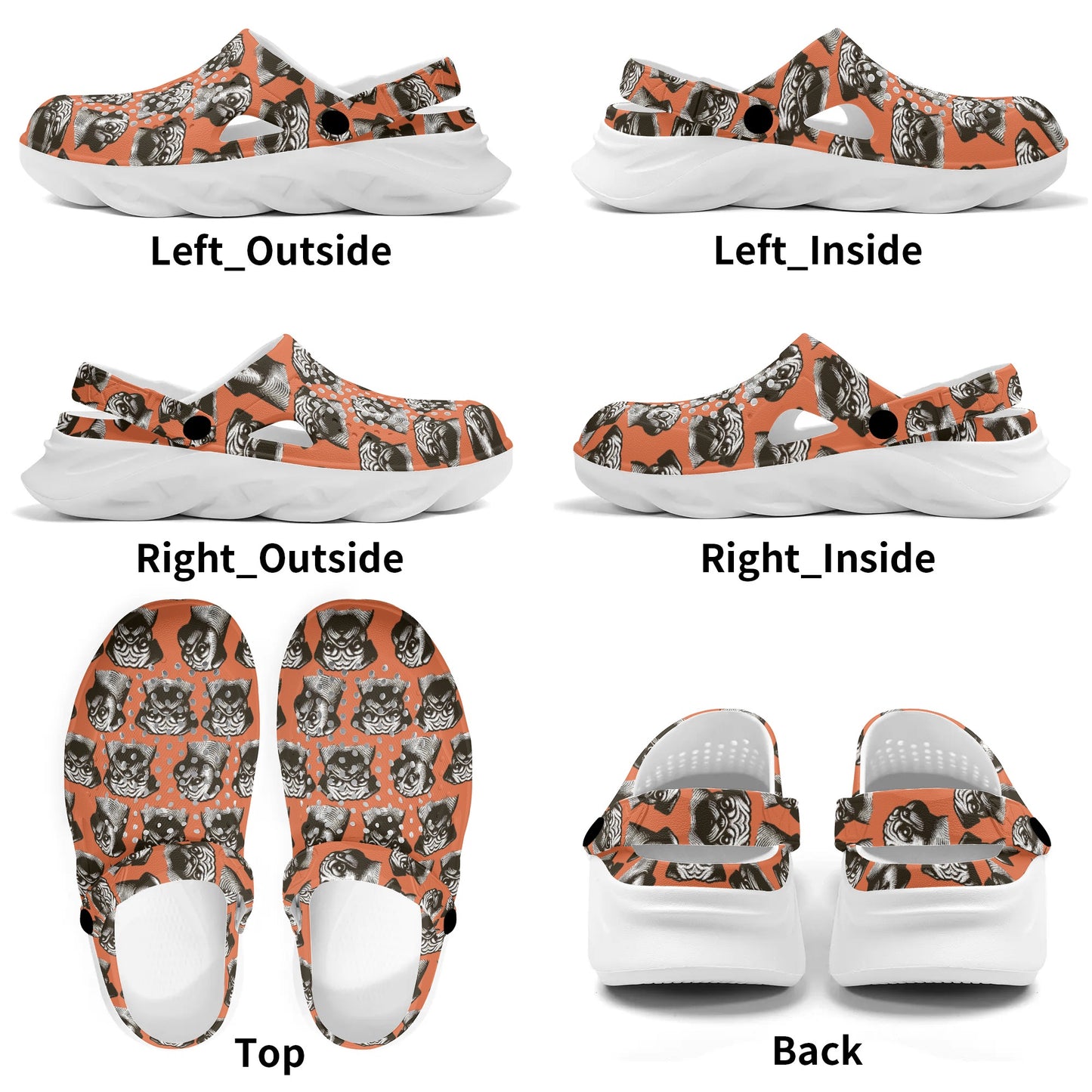 Dixie - Summer Hollow Out Clogs