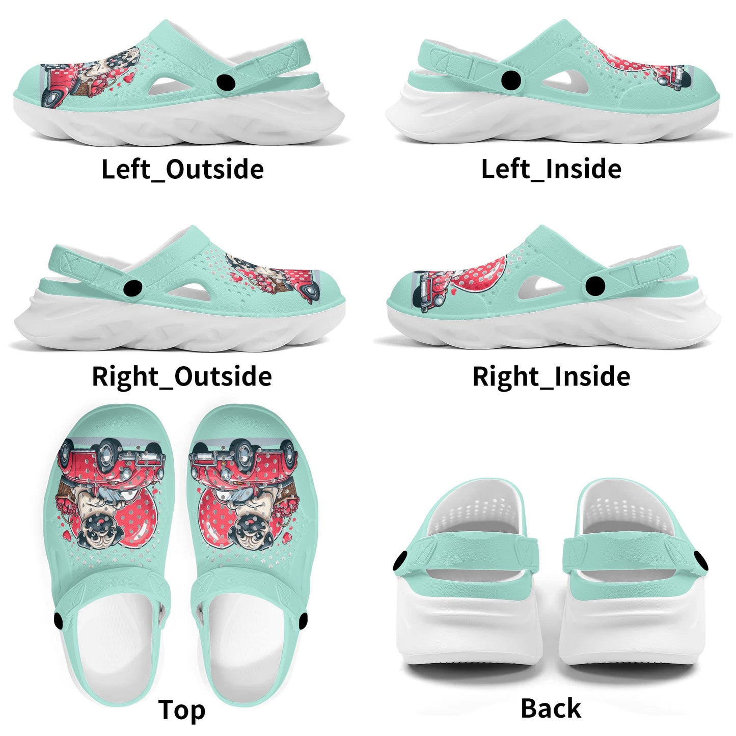 Lola - Summer Hollow Out Clogs