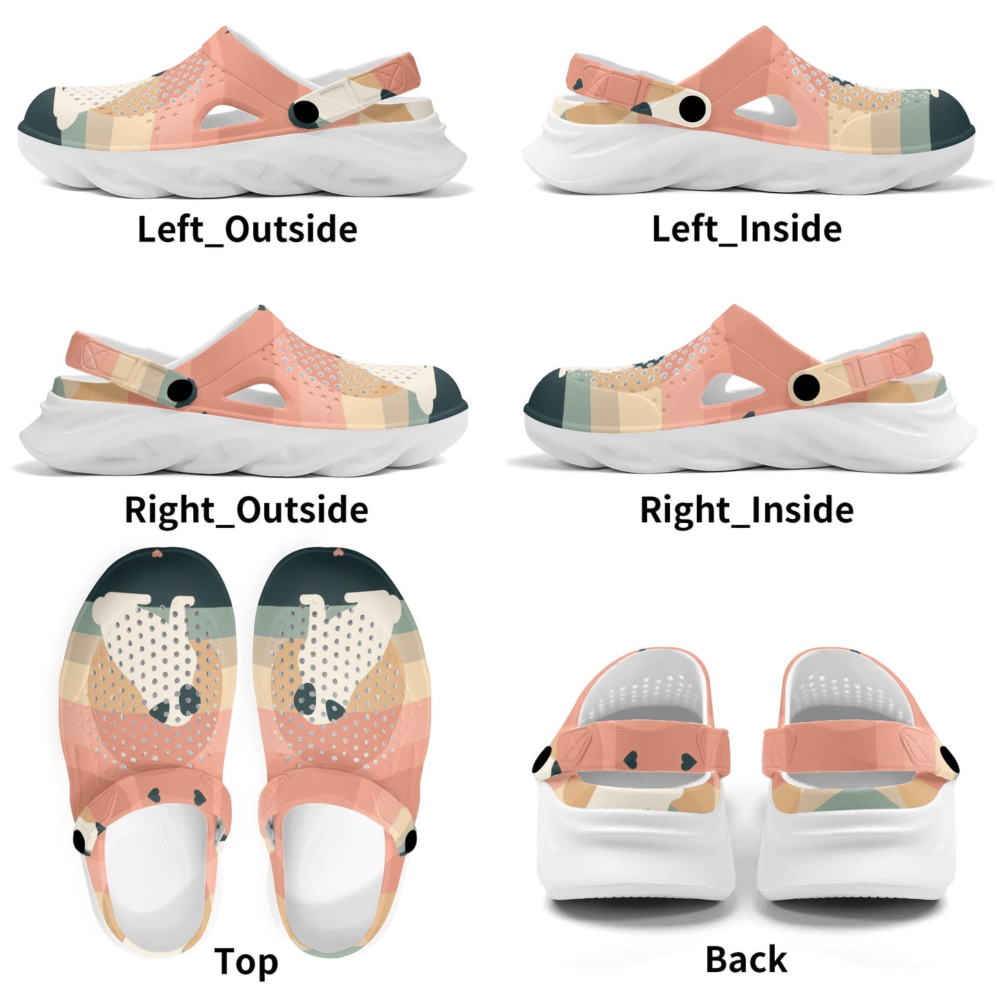 Riley - Summer Hollow Out Clogs