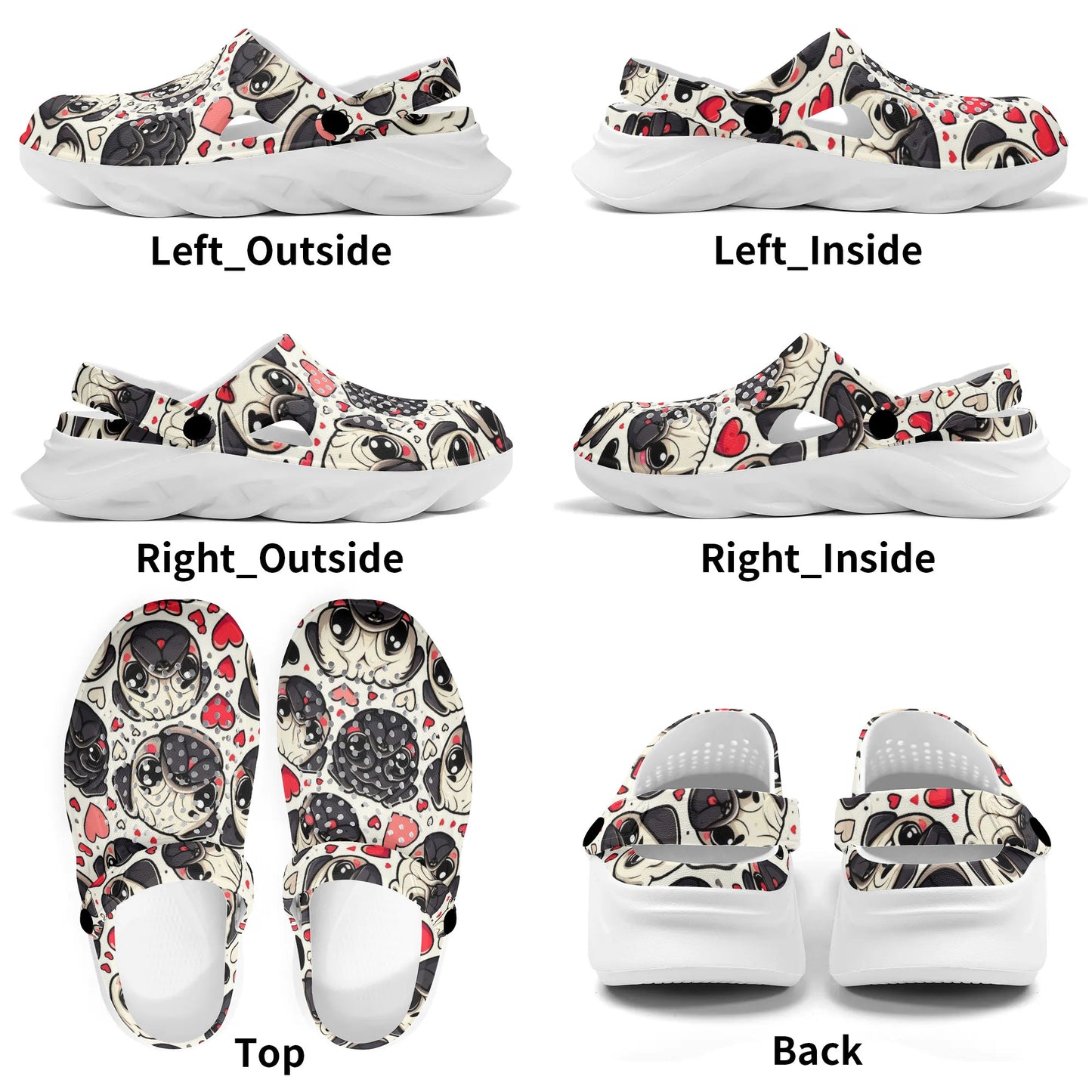Lucy - Summer Hollow Out Clogs