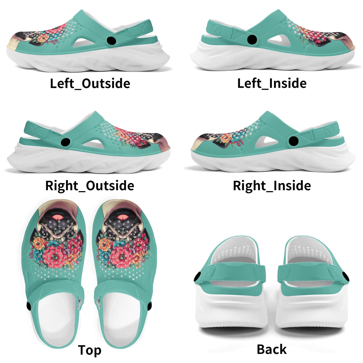 Barkus - Summer Hollow Out Clogs