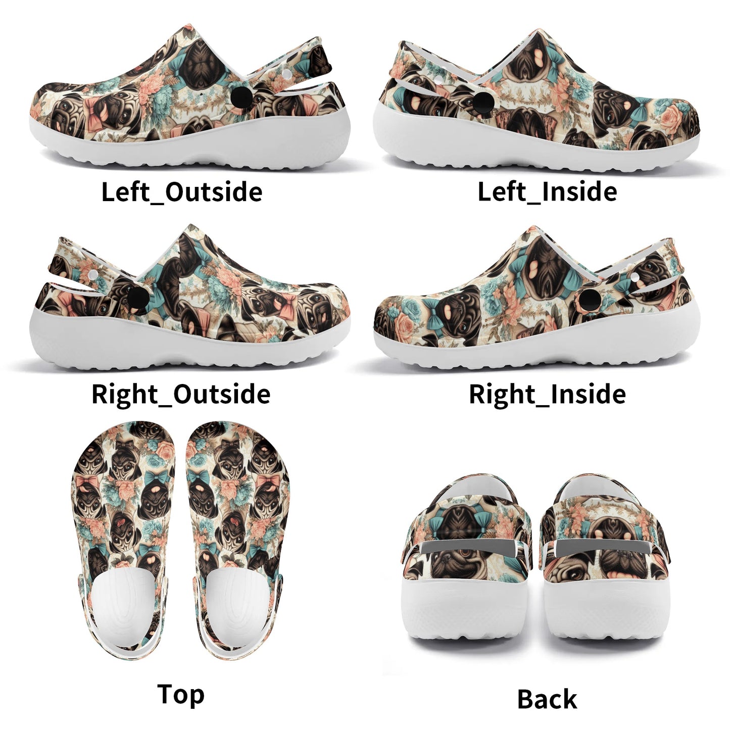 Molly - Nursing Slip On Clogs