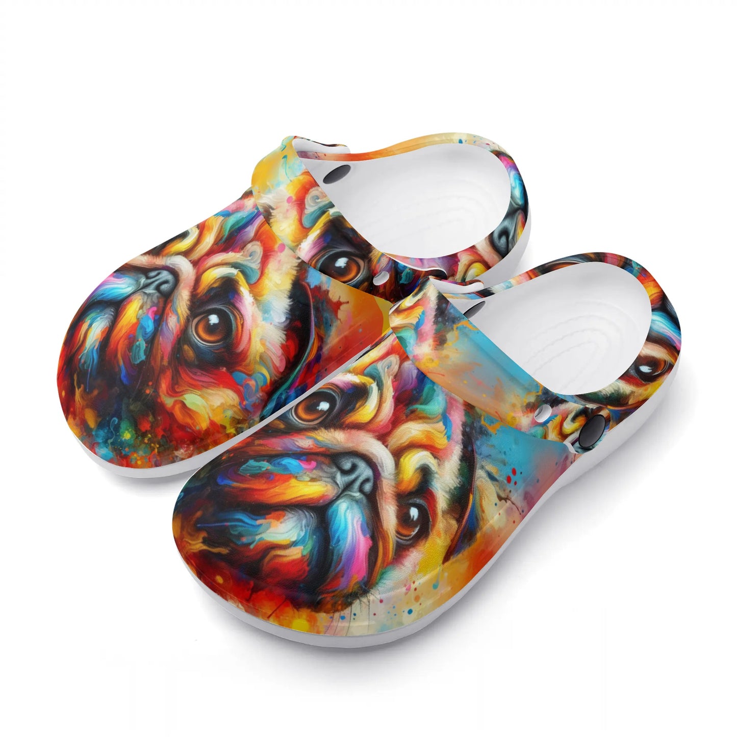 Paisley - Nursing Slip On Clogs