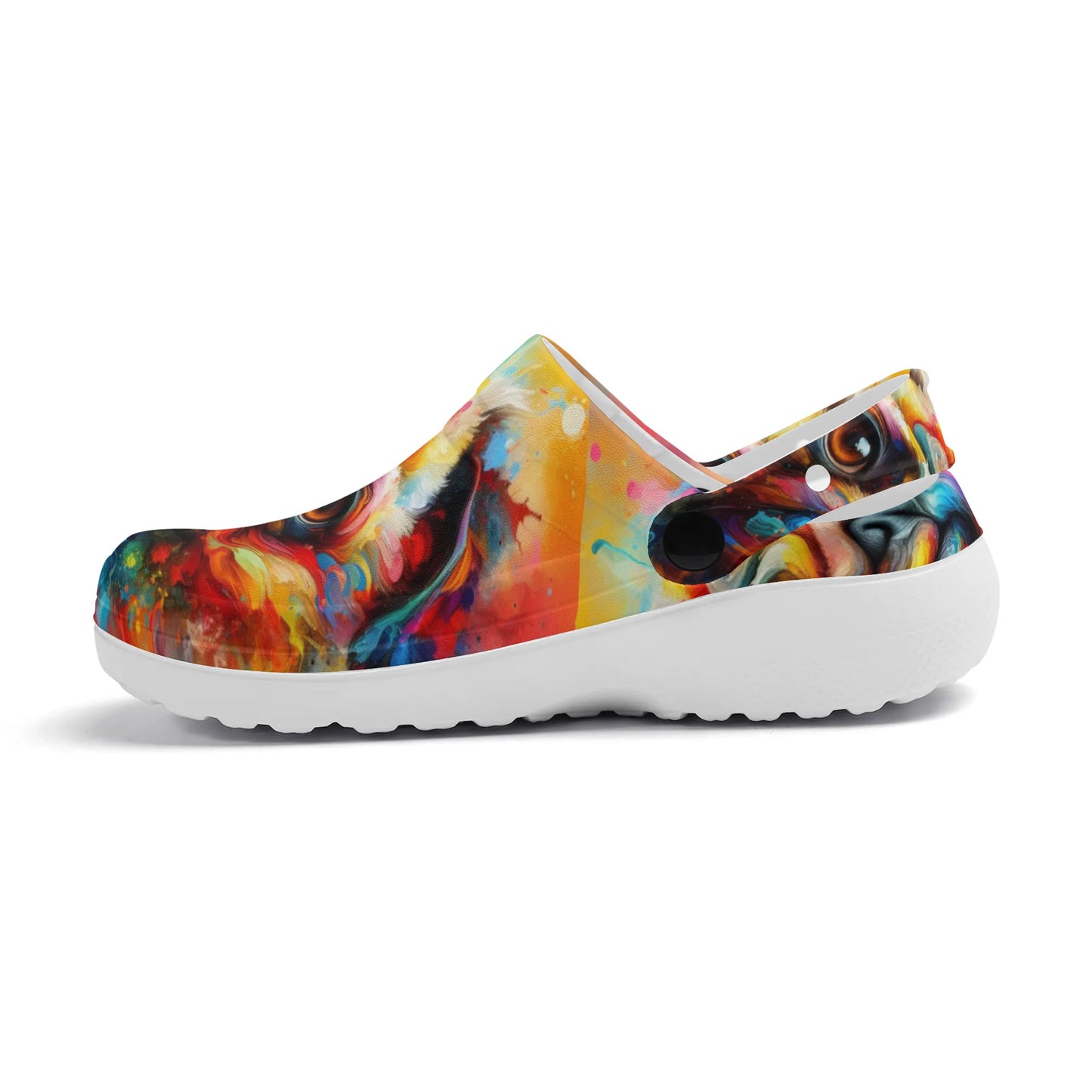 Paisley - Nursing Slip On Clogs