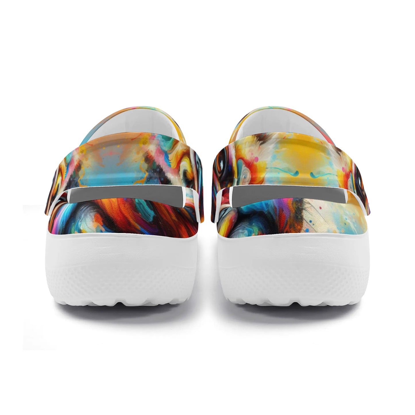 Paisley - Nursing Slip On Clogs