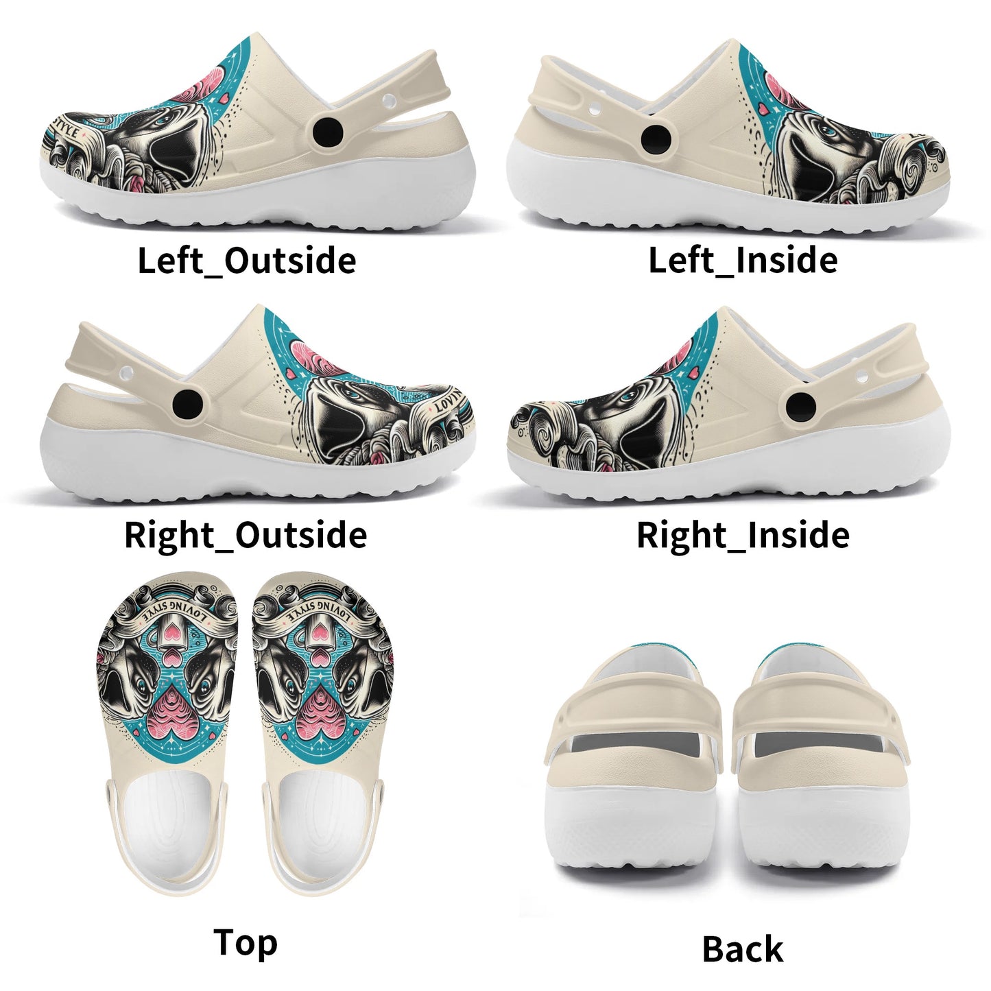 Lola - Nursing Slip On Clogs