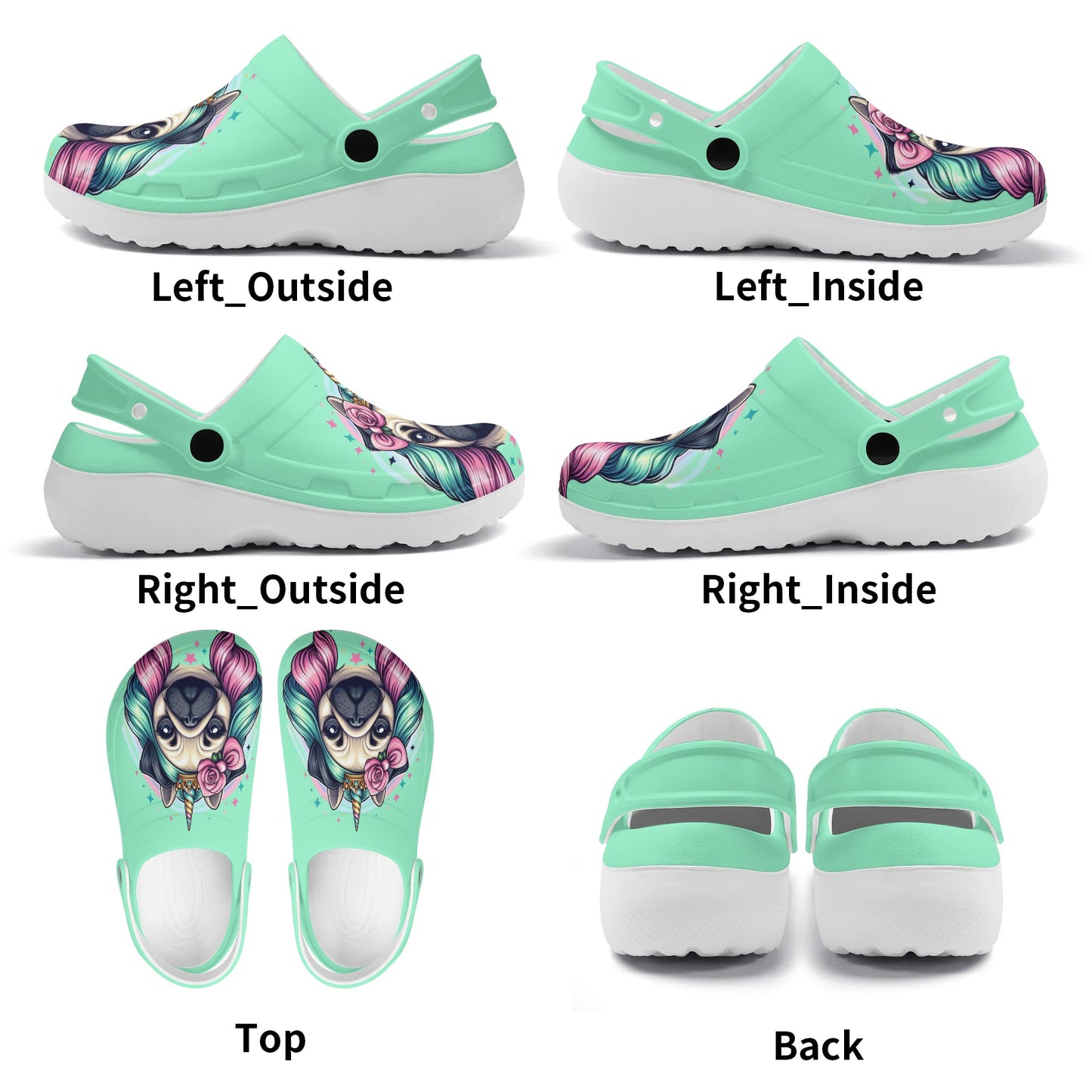 Lucy - Nursing Slip On Clogs