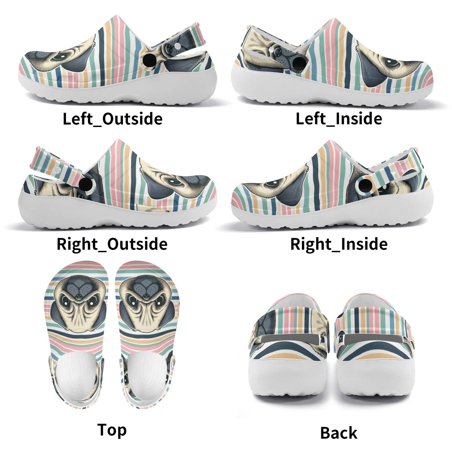 Piper - Nursing Slip On Clogs