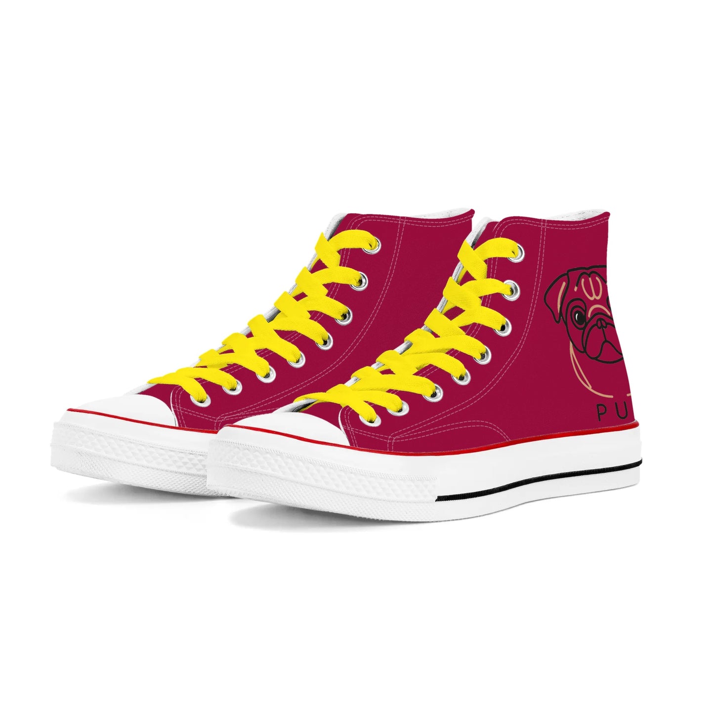 Riley - Classic High Top Canvas Shoes
