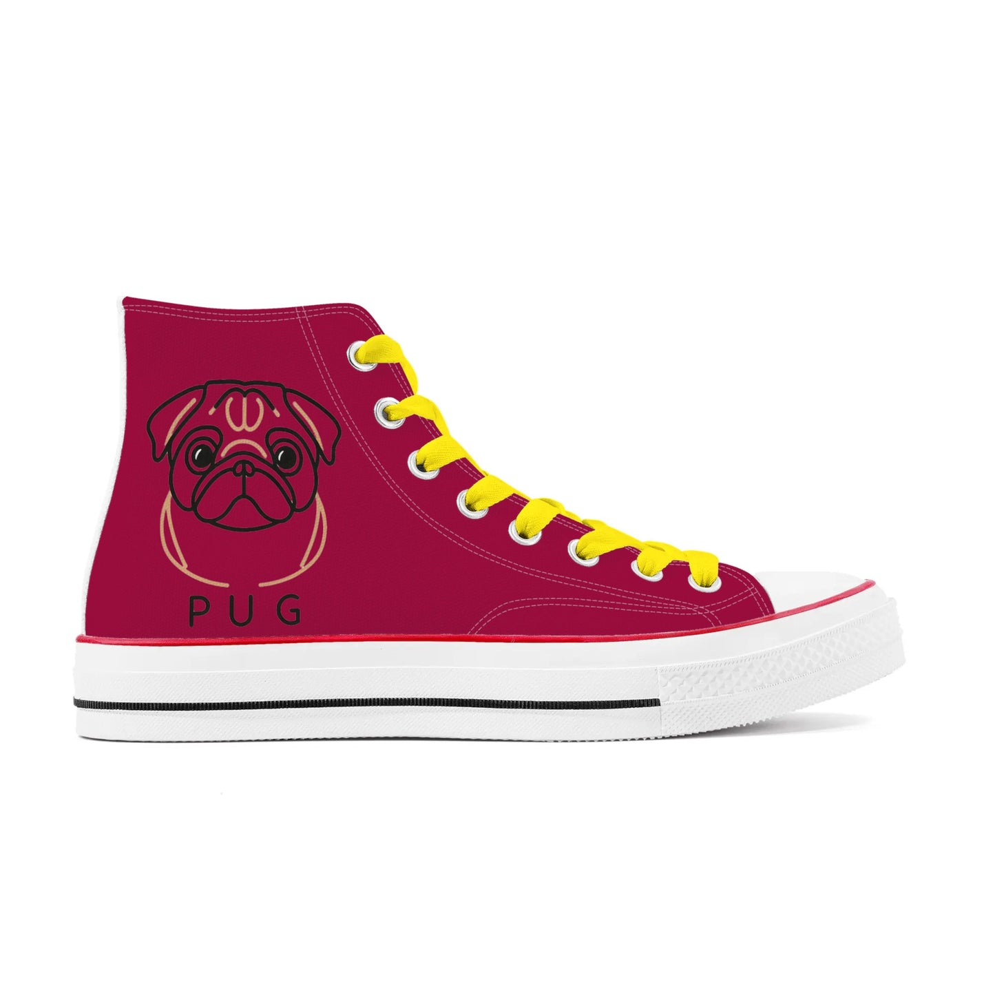 Riley - Classic High Top Canvas Shoes