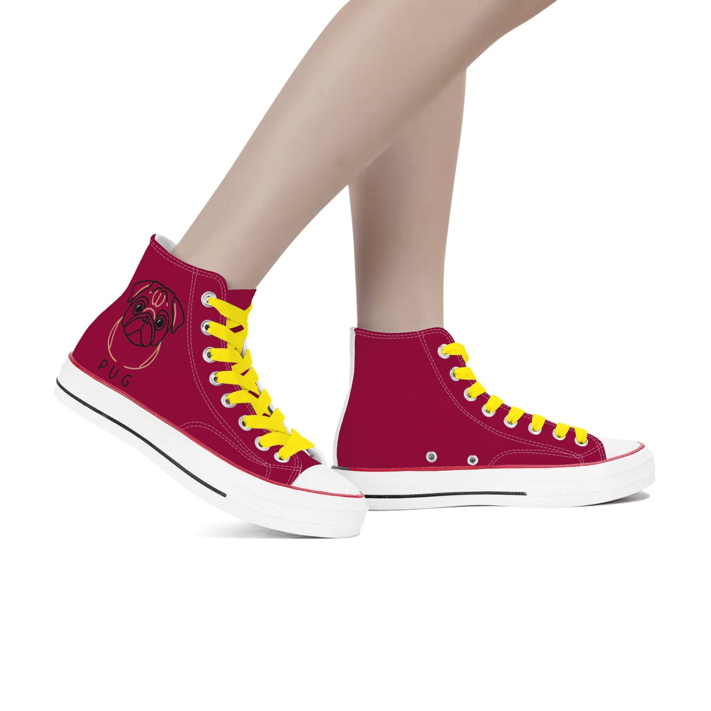 Riley - Classic High Top Canvas Shoes