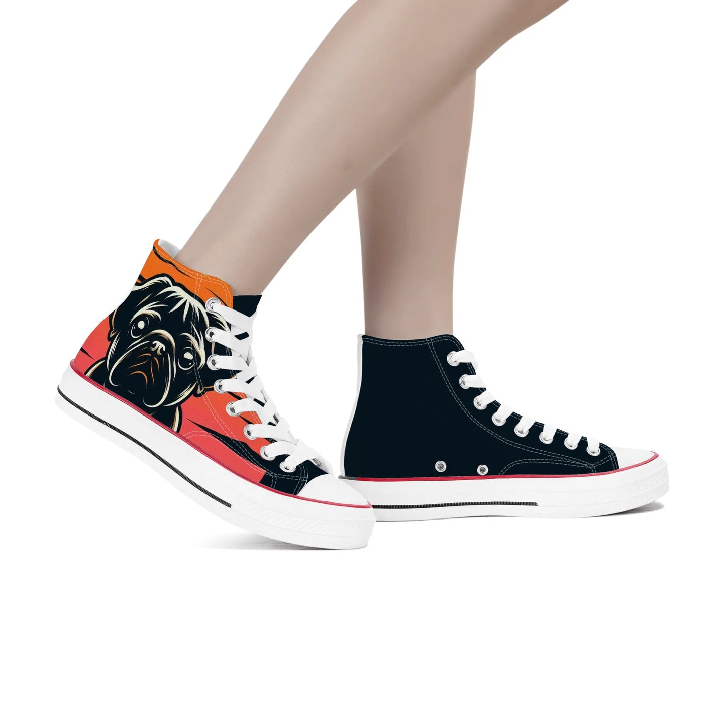 Molly - Classic High Top Canvas Shoes