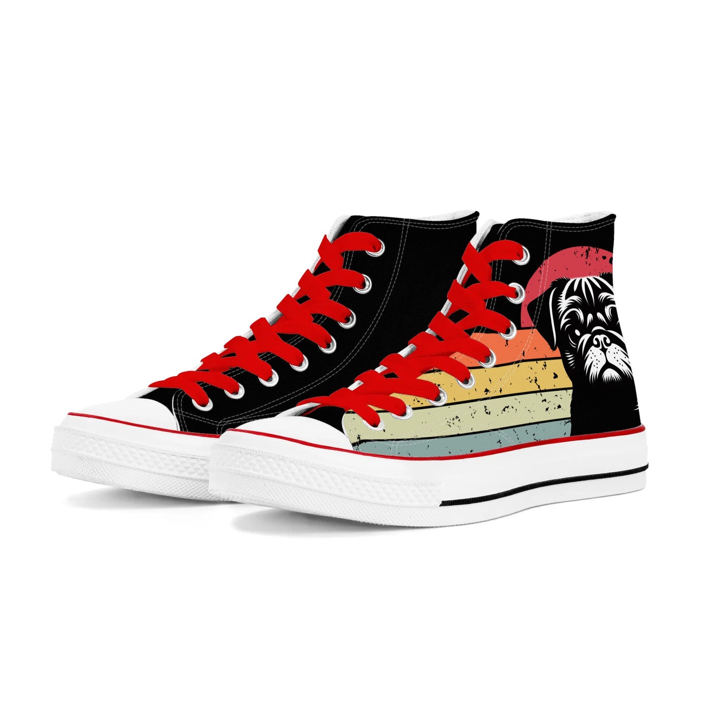 Mia - Classic High Top Canvas Shoes