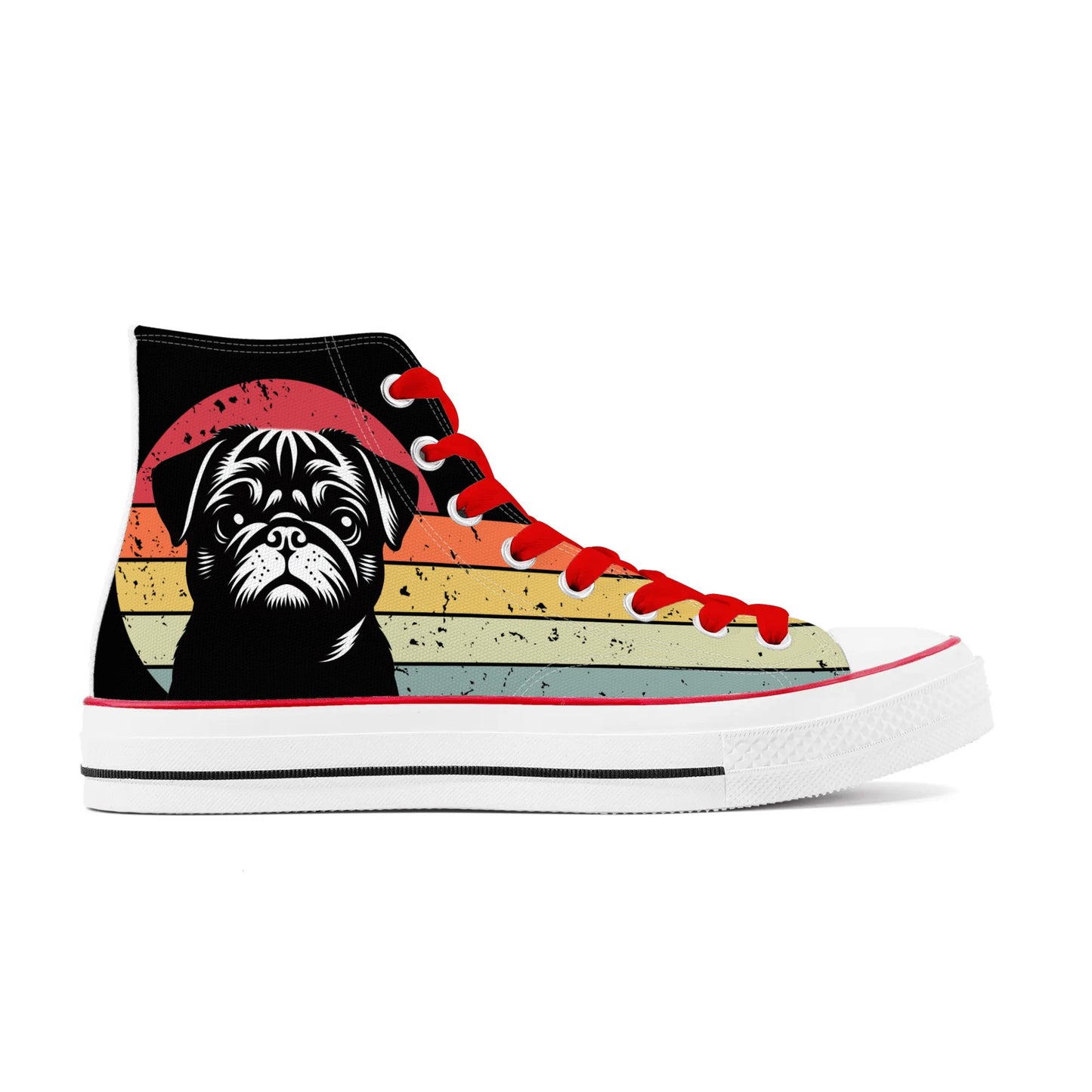 Mia - Classic High Top Canvas Shoes
