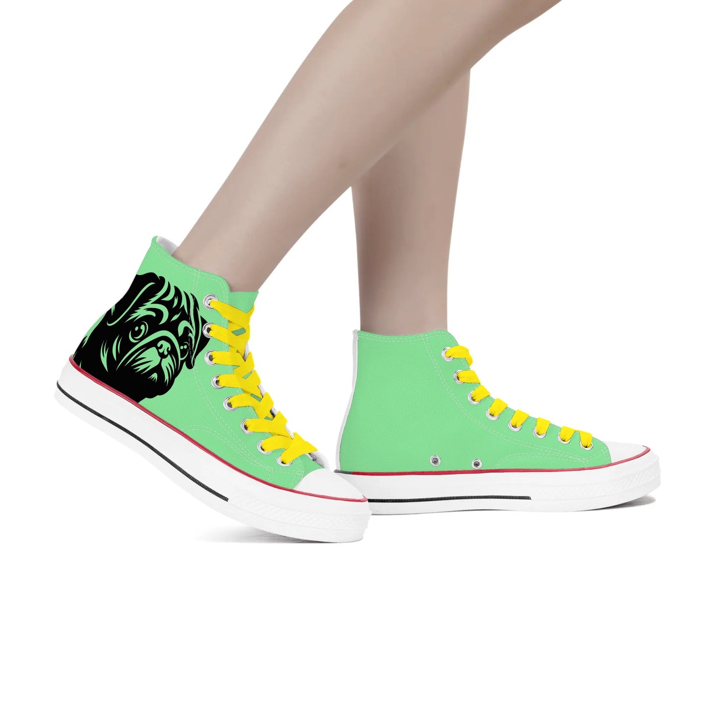 Lucy - Classic High Top Canvas Shoes