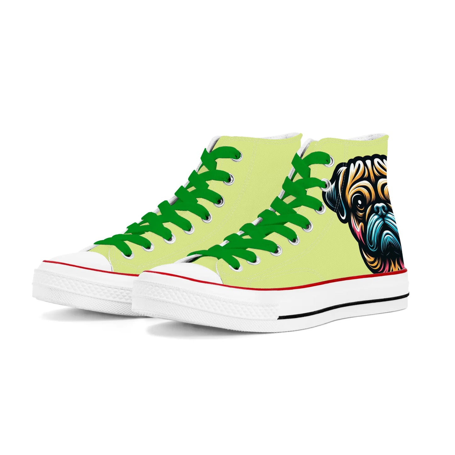 Lilly - Classic High Top Canvas Shoes