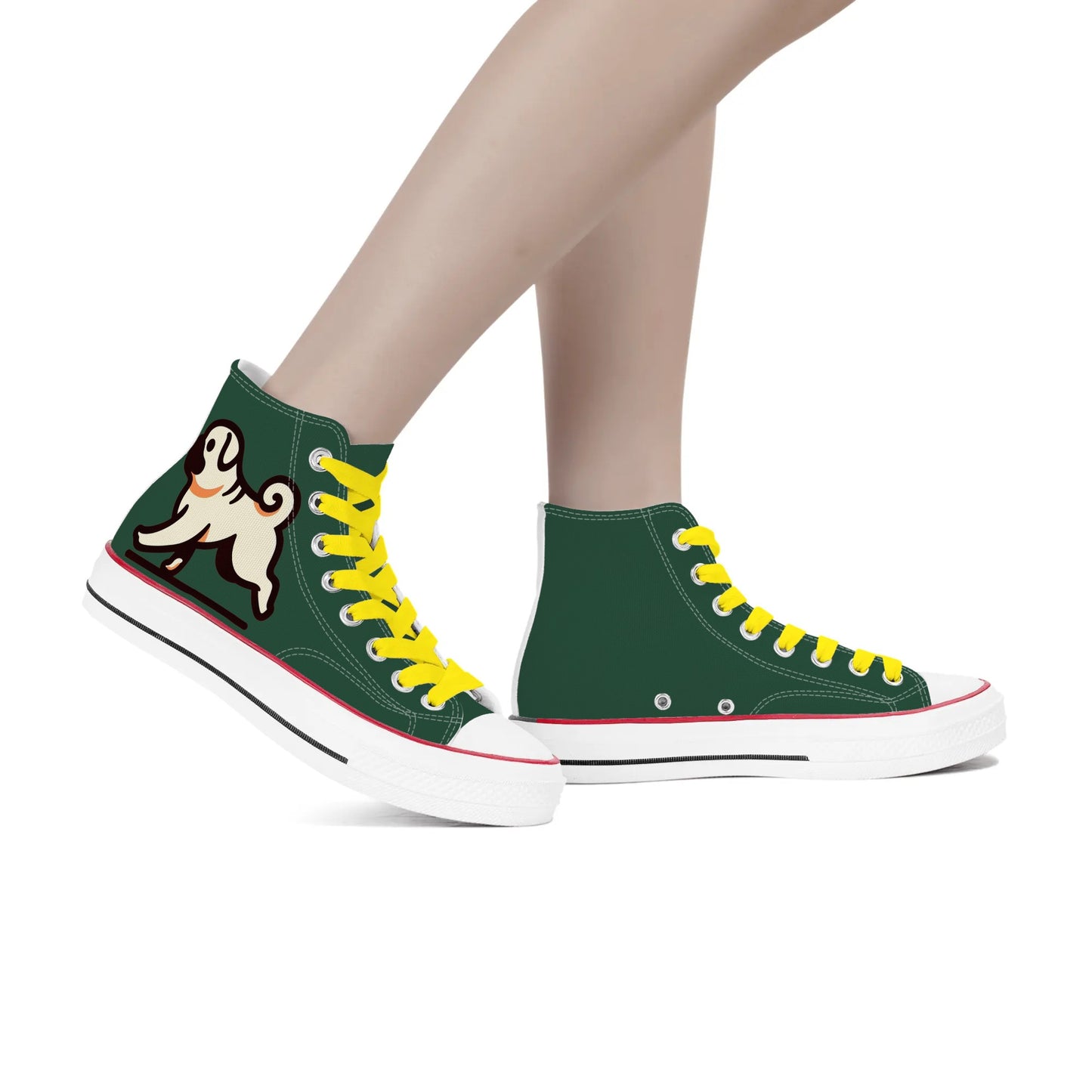 Ginger - Classic High Top Canvas Shoes
