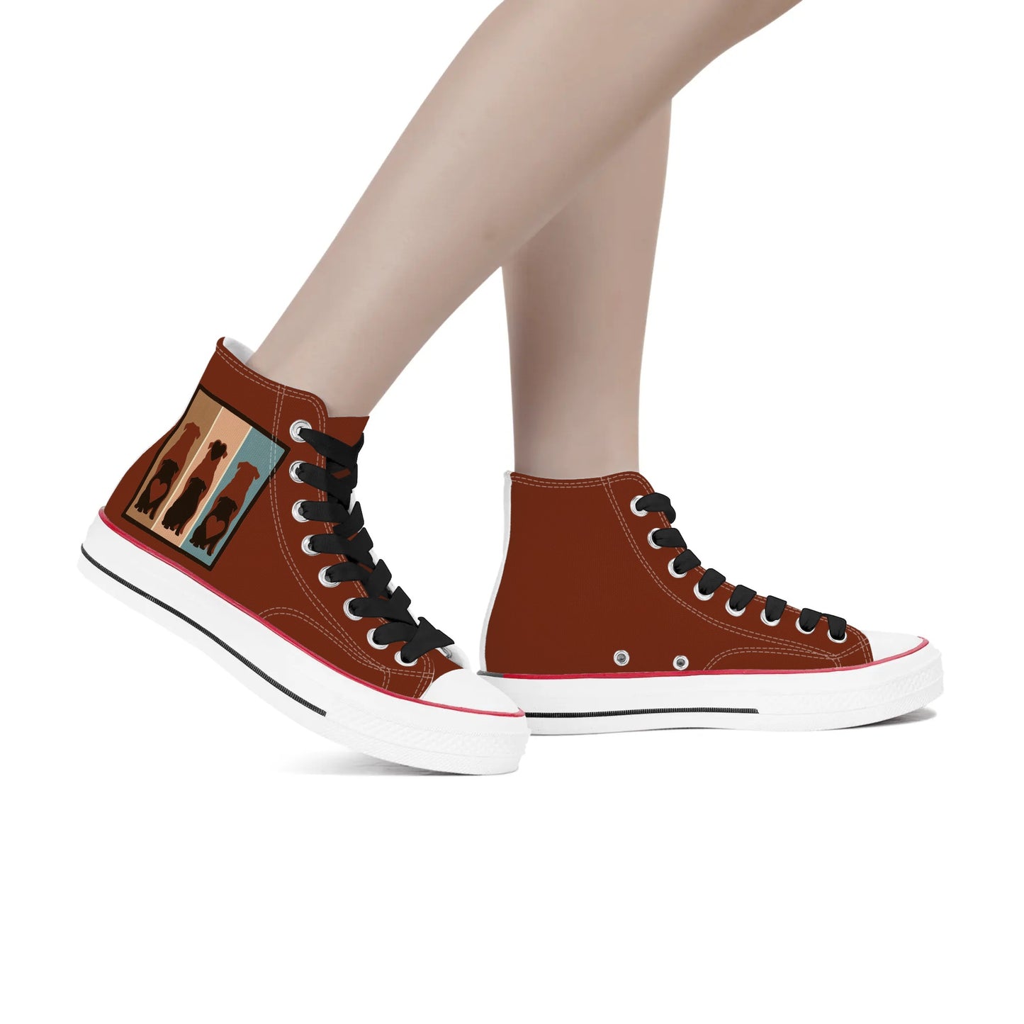 Bailey - Classic High Top Canvas Shoes