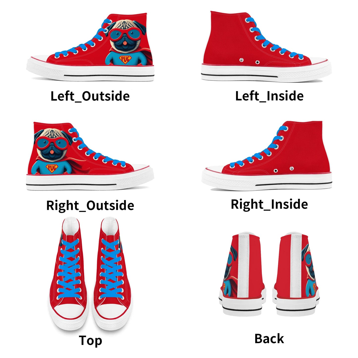 Rocky - Classic High Top Canvas Shoes