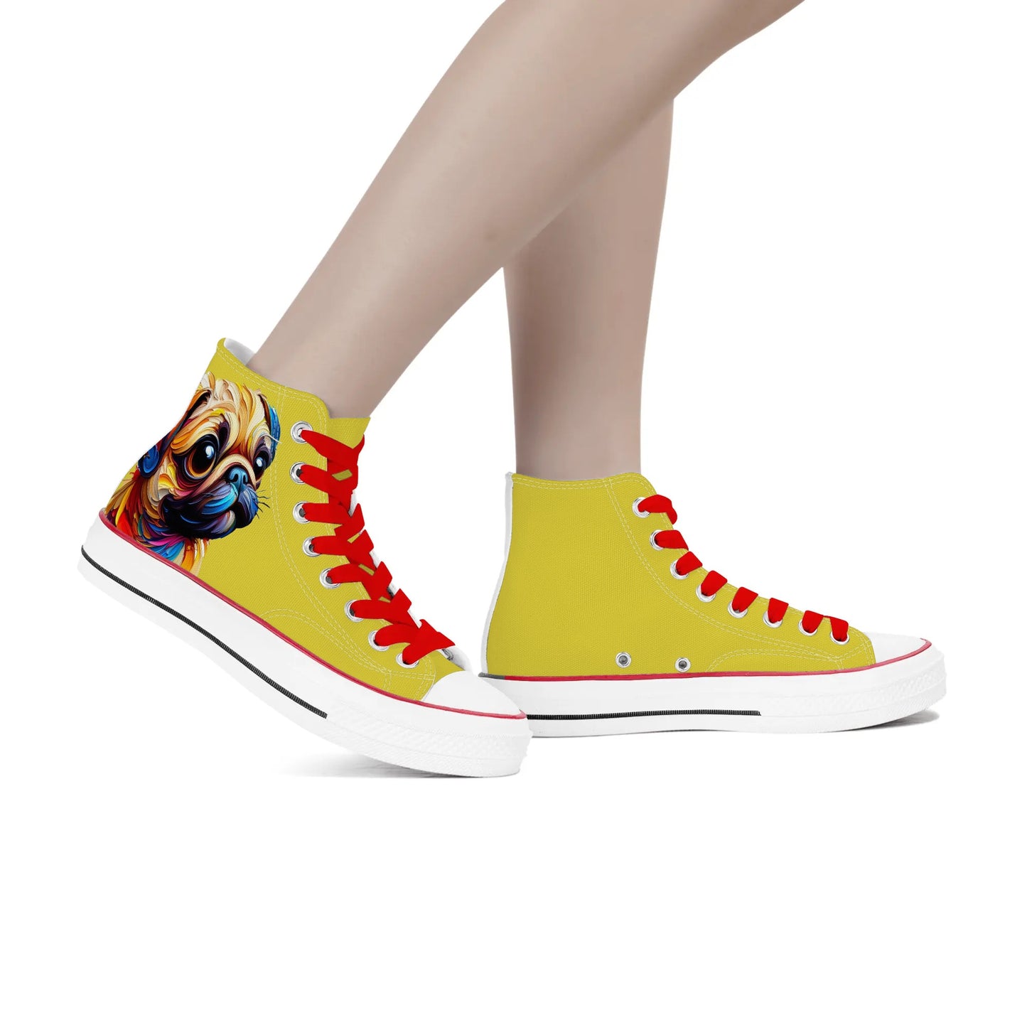 Lucy - Classic High Top Canvas Shoes