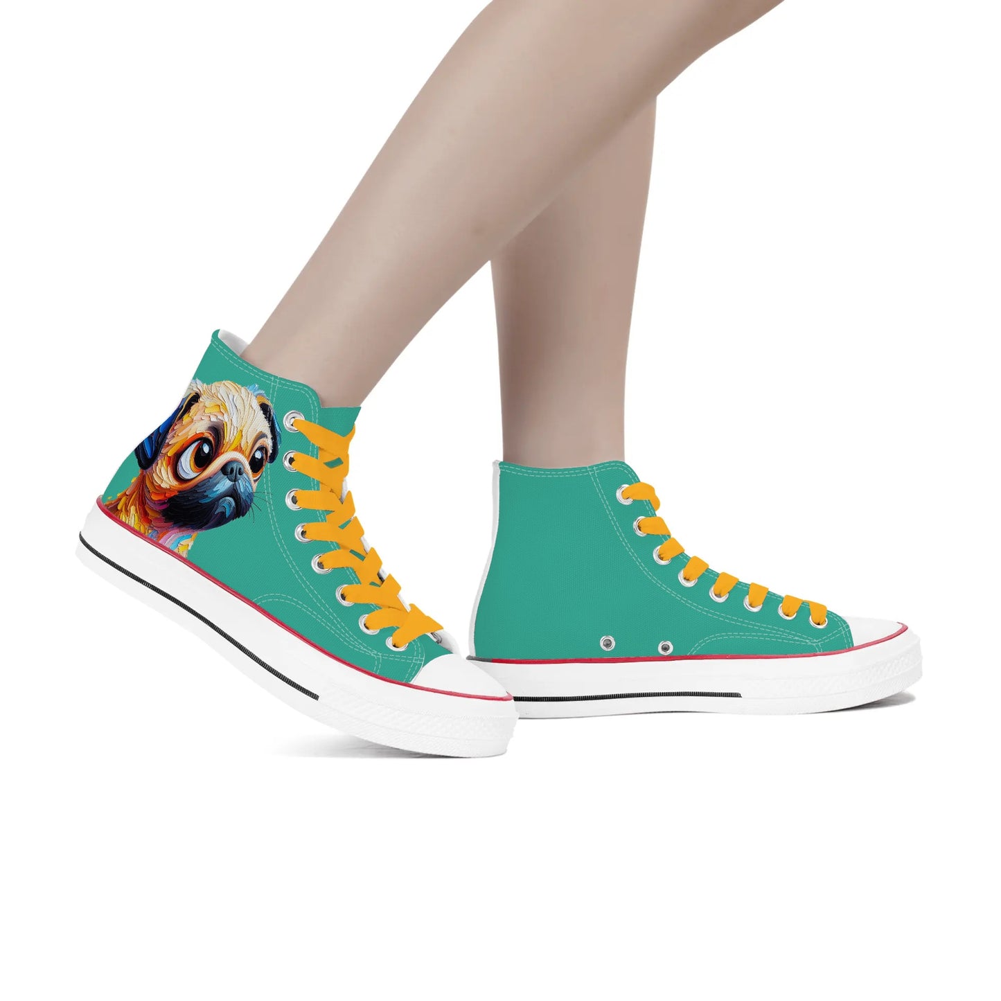 Luna - Classic High Top Canvas Shoes