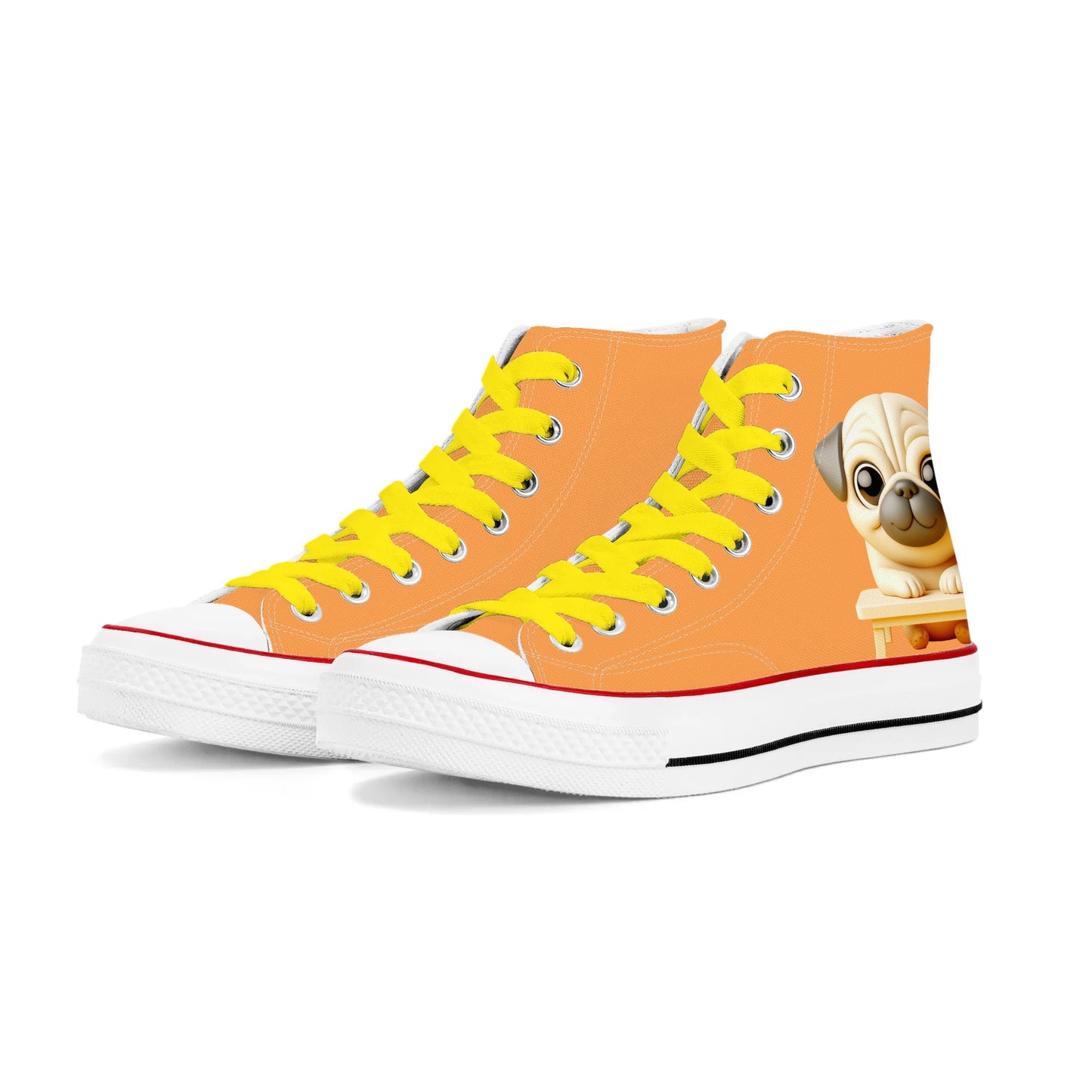 Bella - Classic High Top Canvas Shoes
