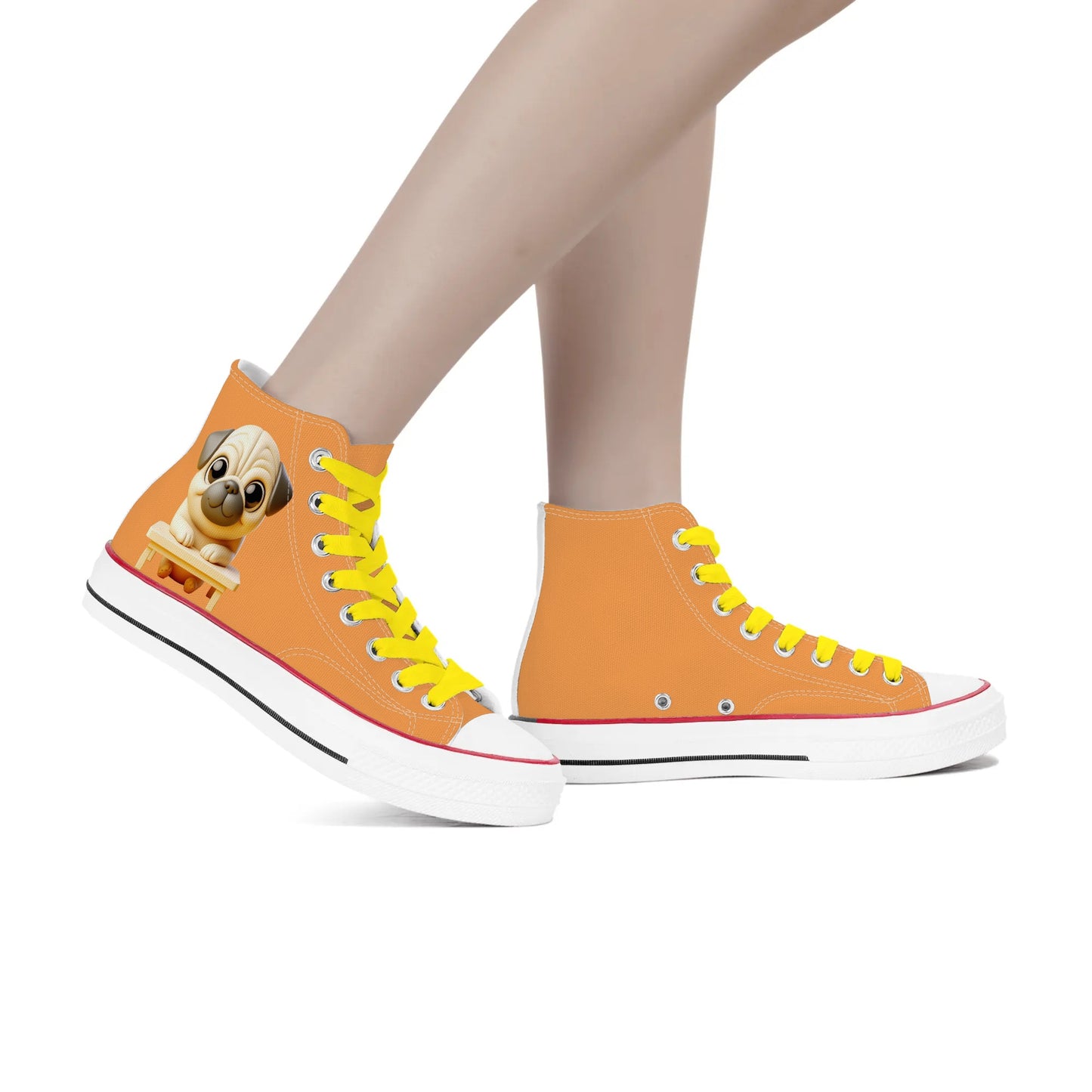 Bella - Classic High Top Canvas Shoes