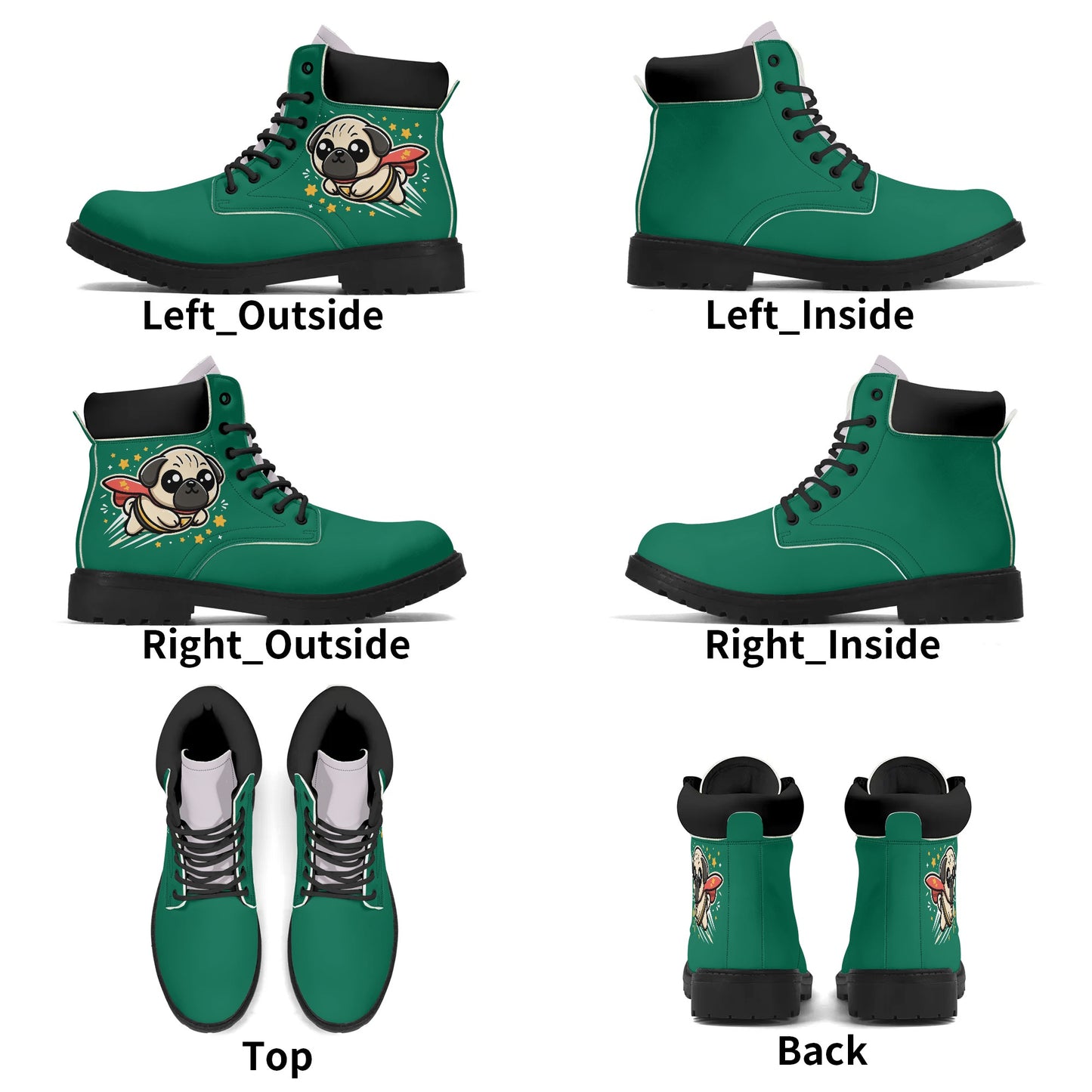Gus - Leather Boots