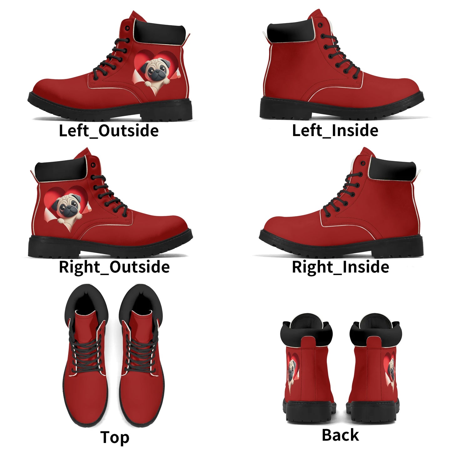 Archie - Leather Boots