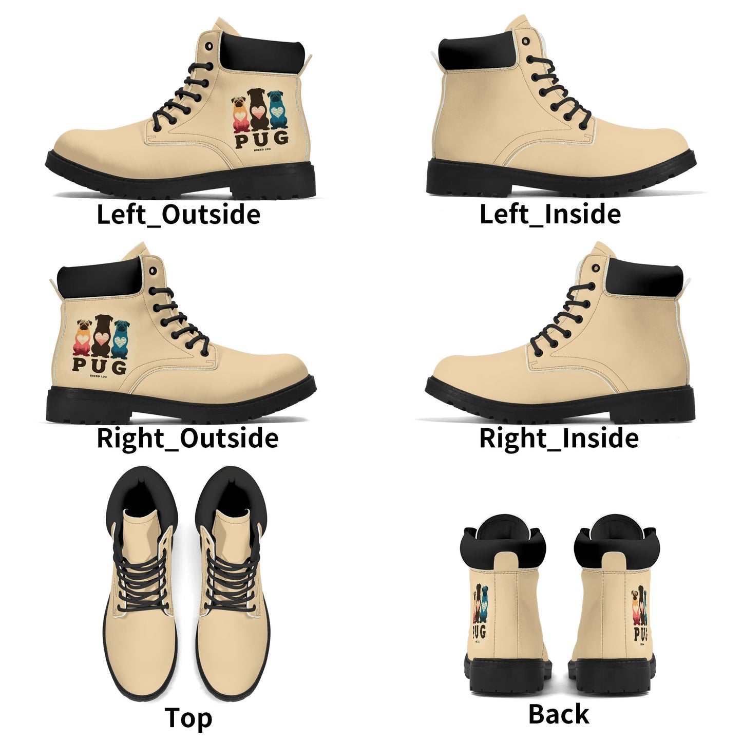 Ace - Leather Boots