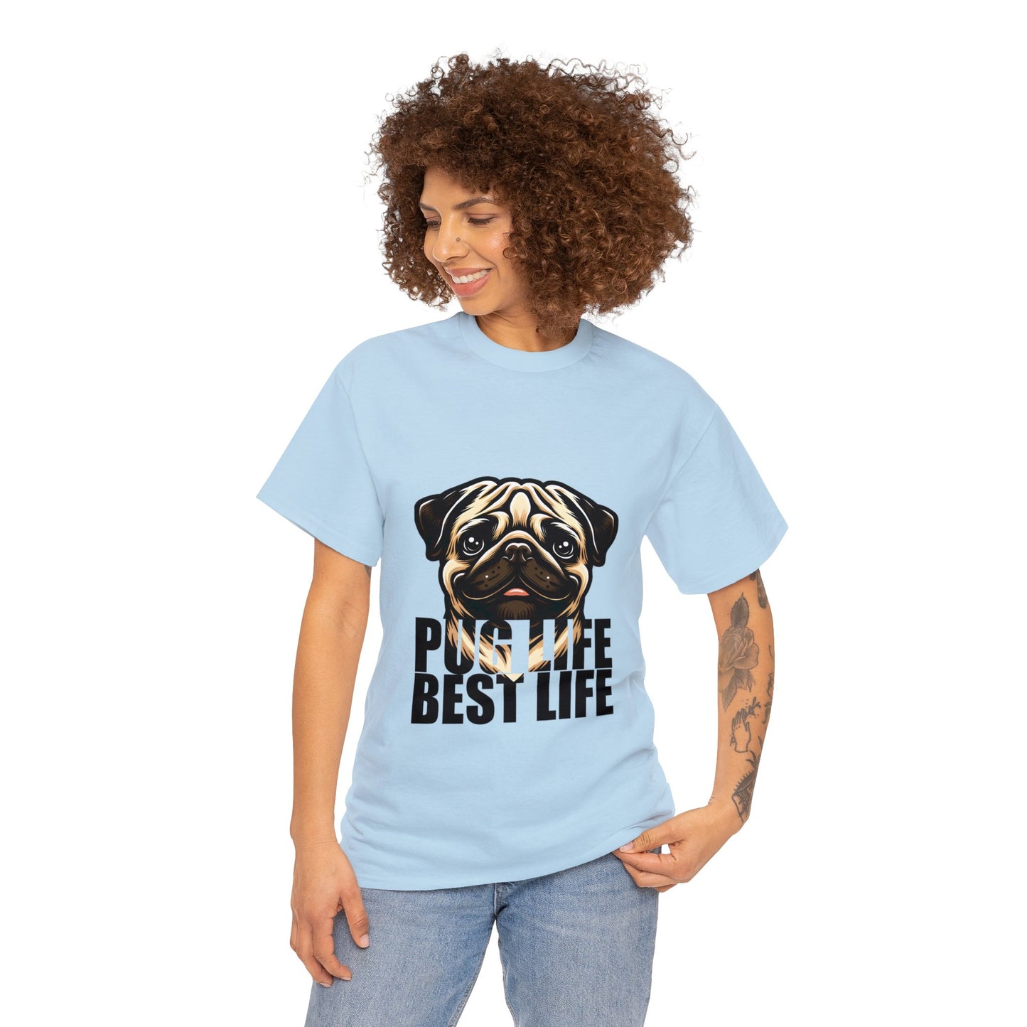 Button - Unisex Cotton T-Shirt