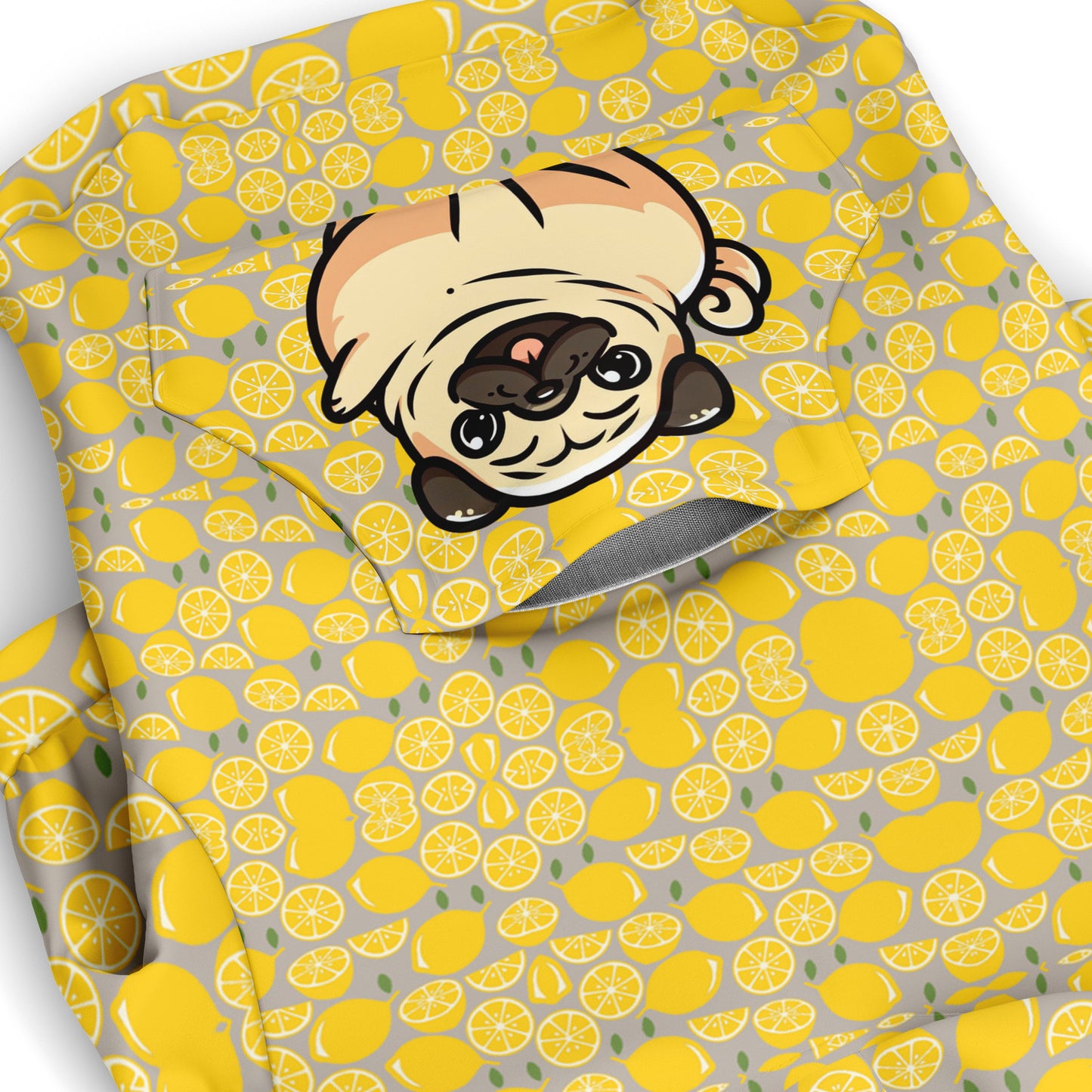 Birdie - Pug Zip-Up Hoodie