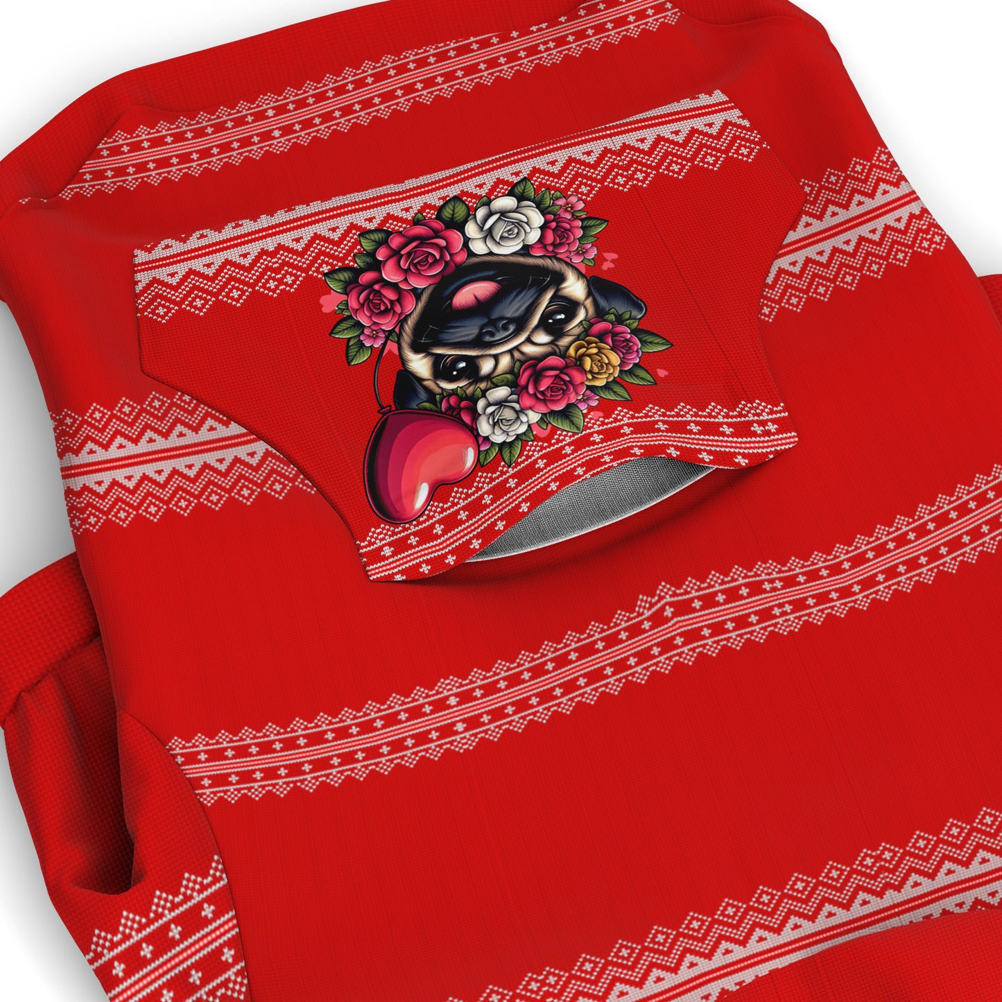 Pilot - Pug Zip-Up Hoodie