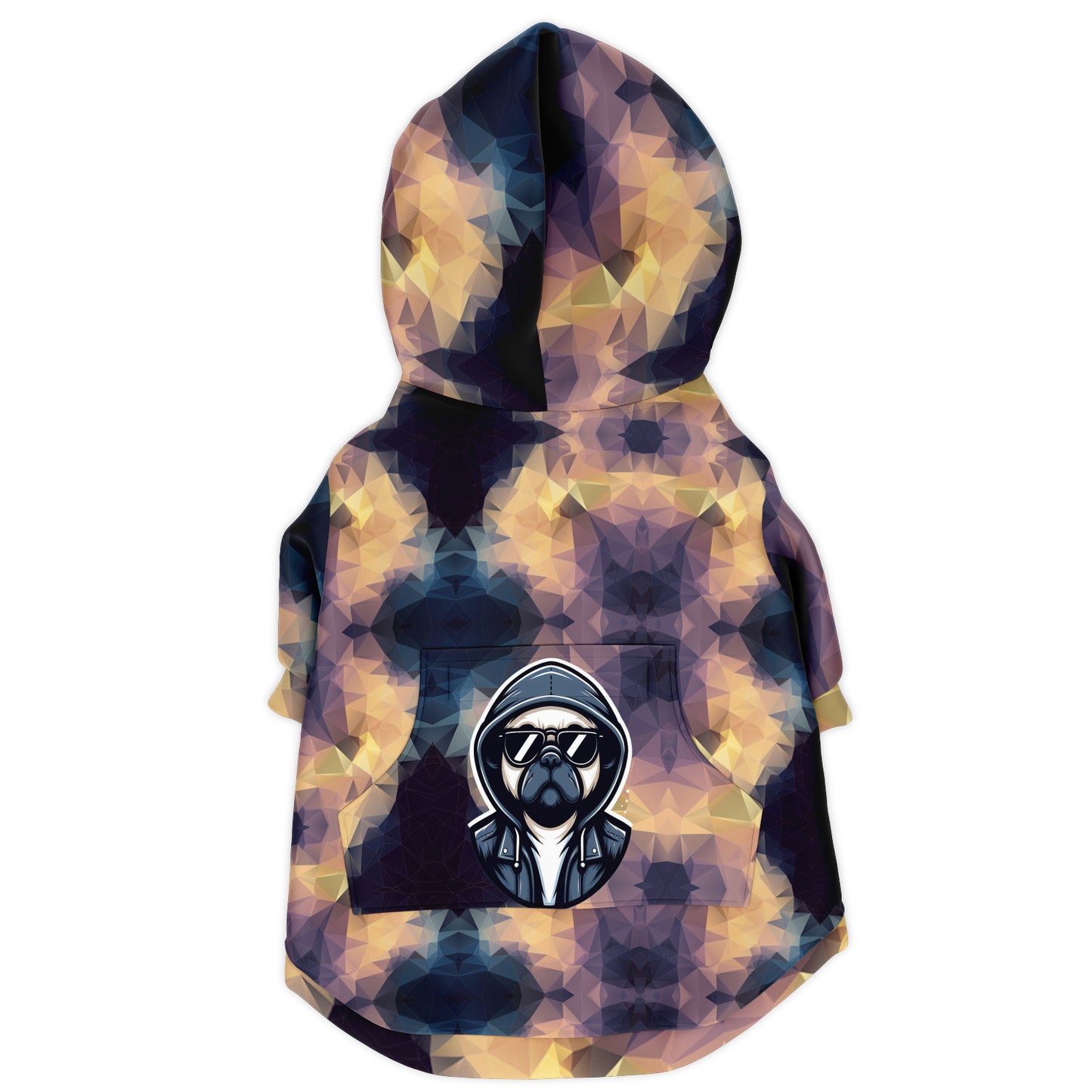 Oliver - Pug Zip-Up Hoodie