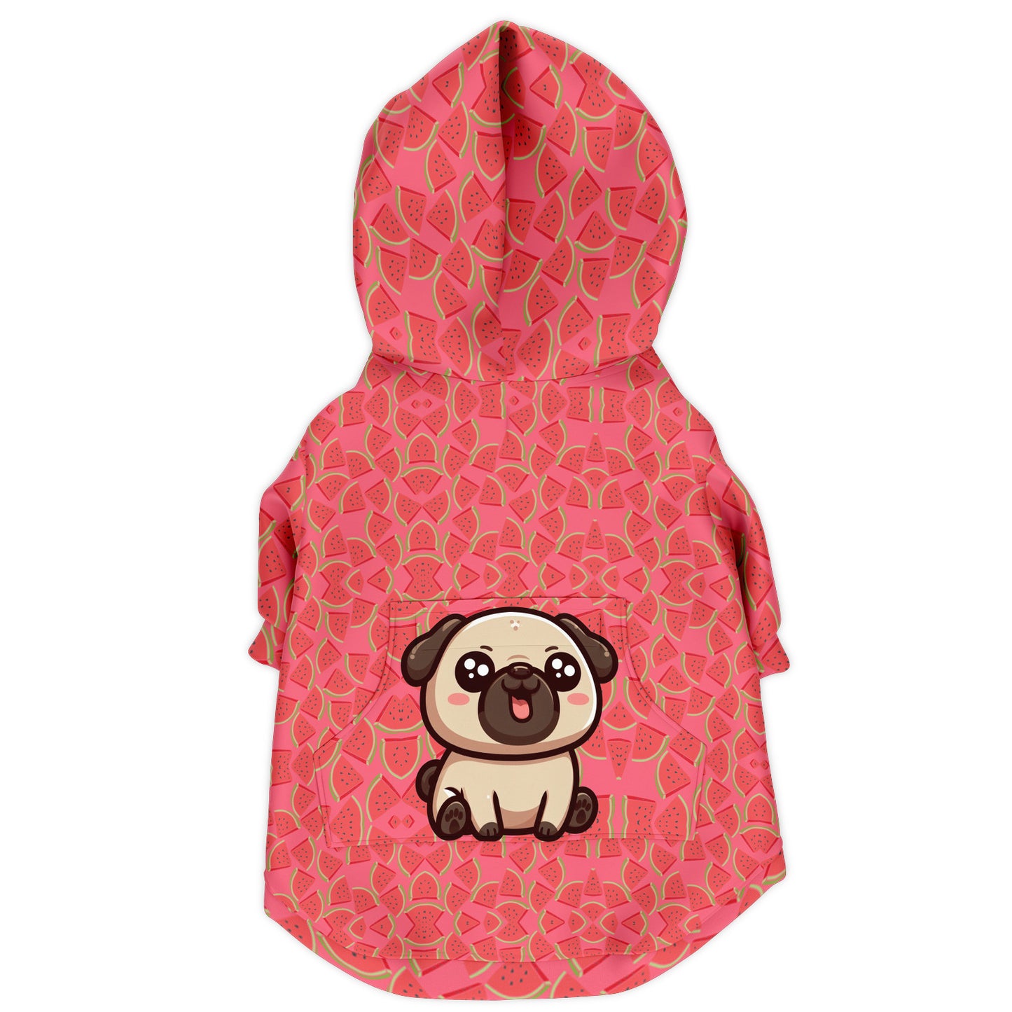 Mojo - Pug Zip-Up Hoodie