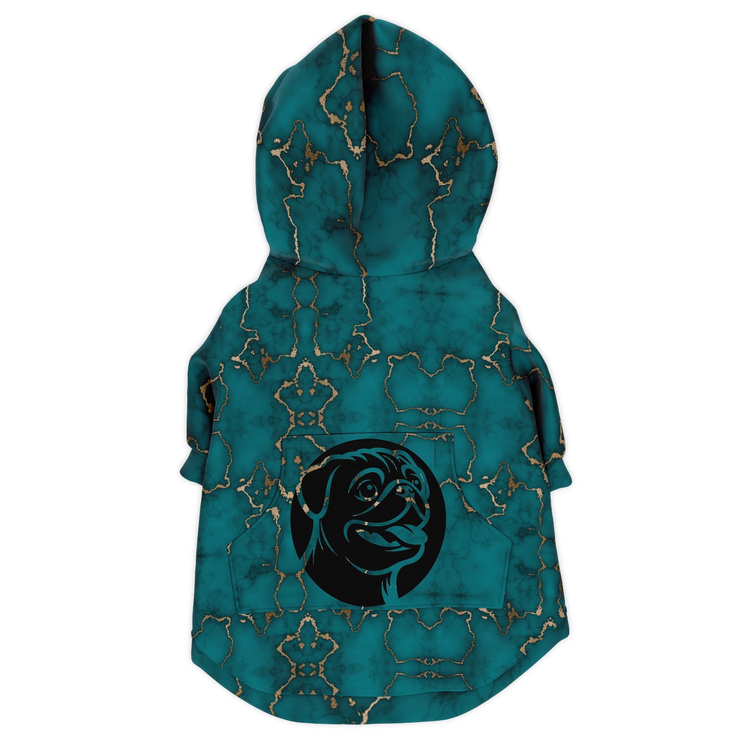 Ginger - Pug Zip-Up Hoodie