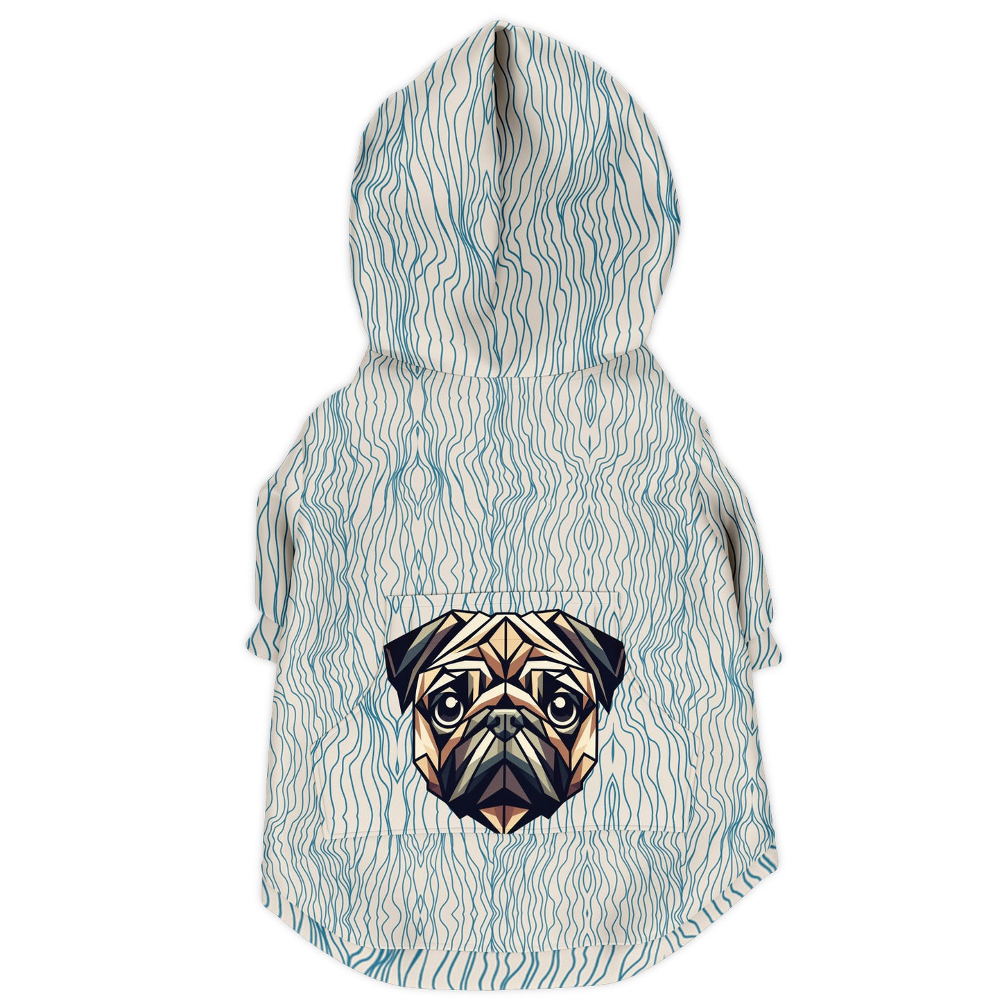 Finn - Pug Zip-Up Hoodie