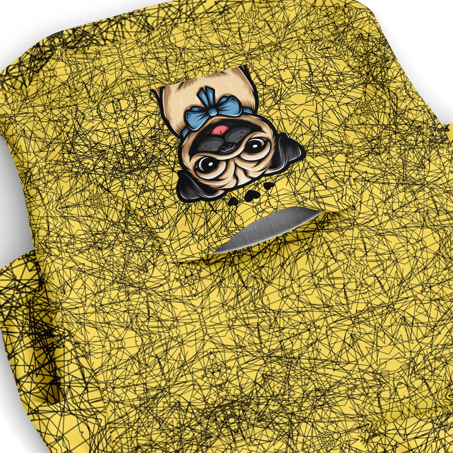 Collie - Pug Zip-Up Hoodie