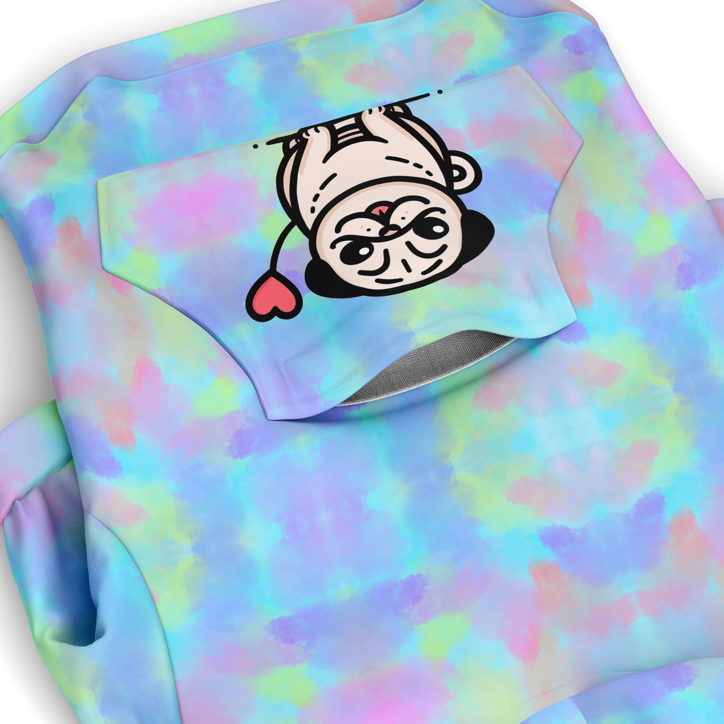 Ranger - Pug Zip-Up Hoodie
