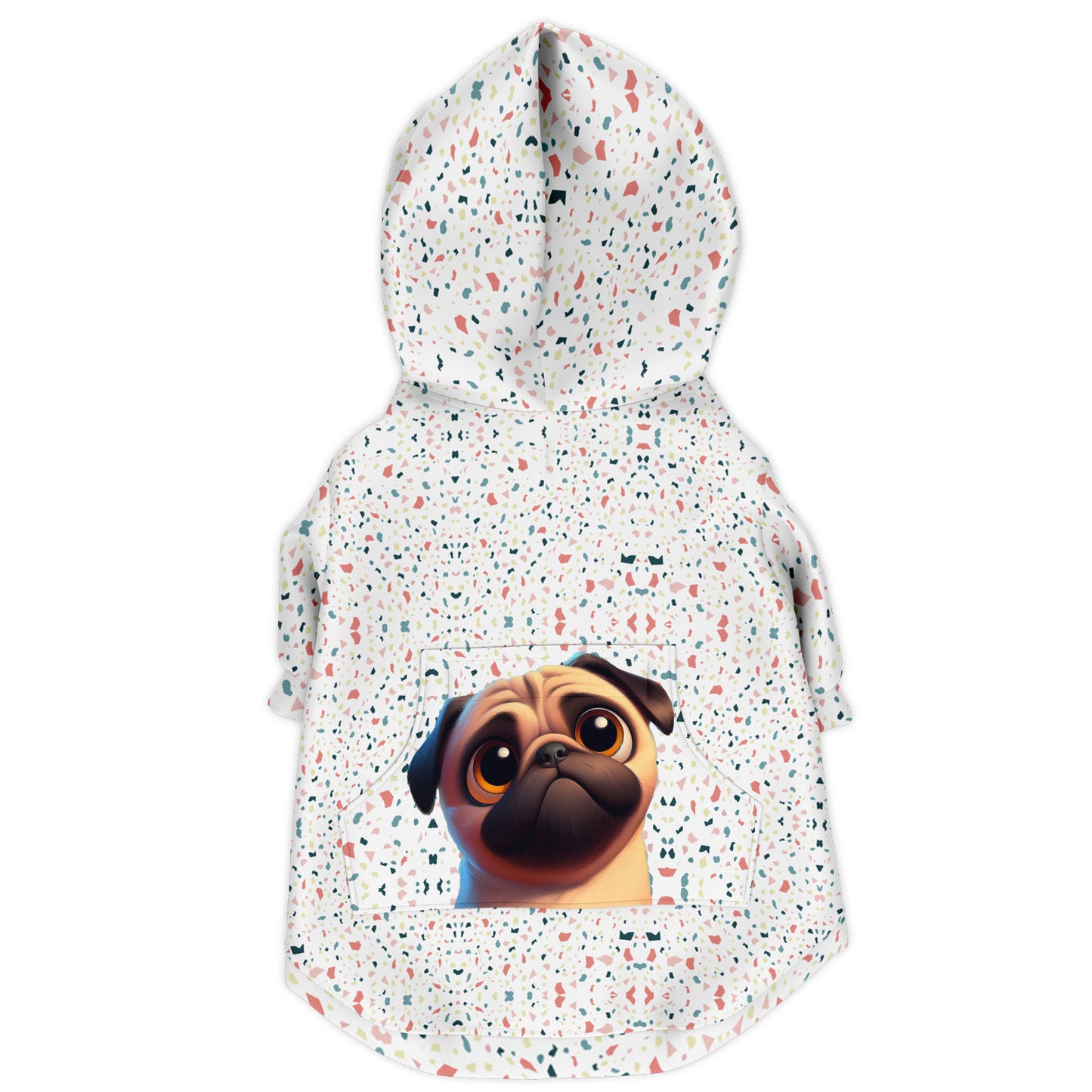 Winston - Pug Zip-Up Hoodie